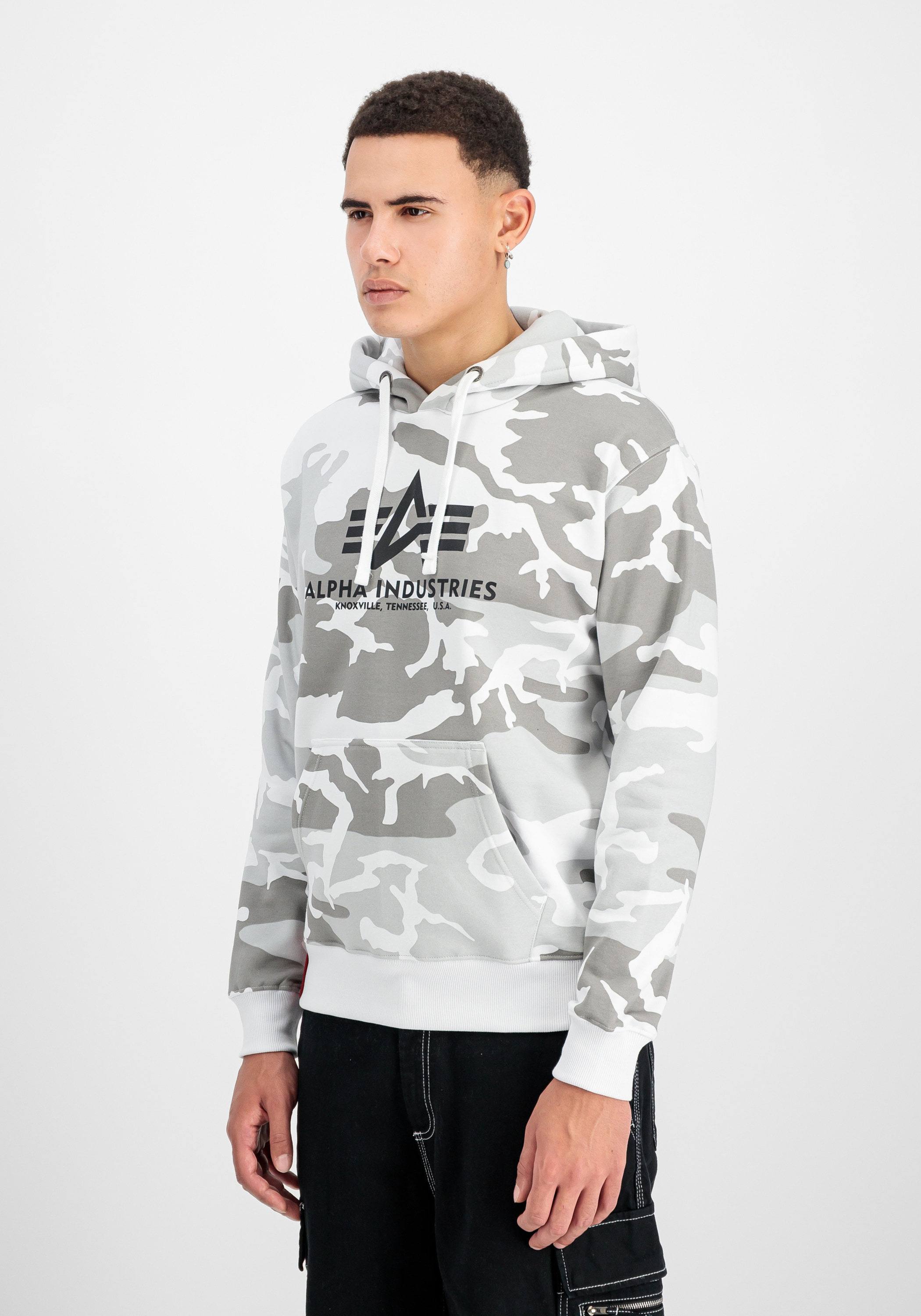 Alpha Industries Hoodie »Alpha Industries Men - Hoodies Basic Hoodie BL Camo«