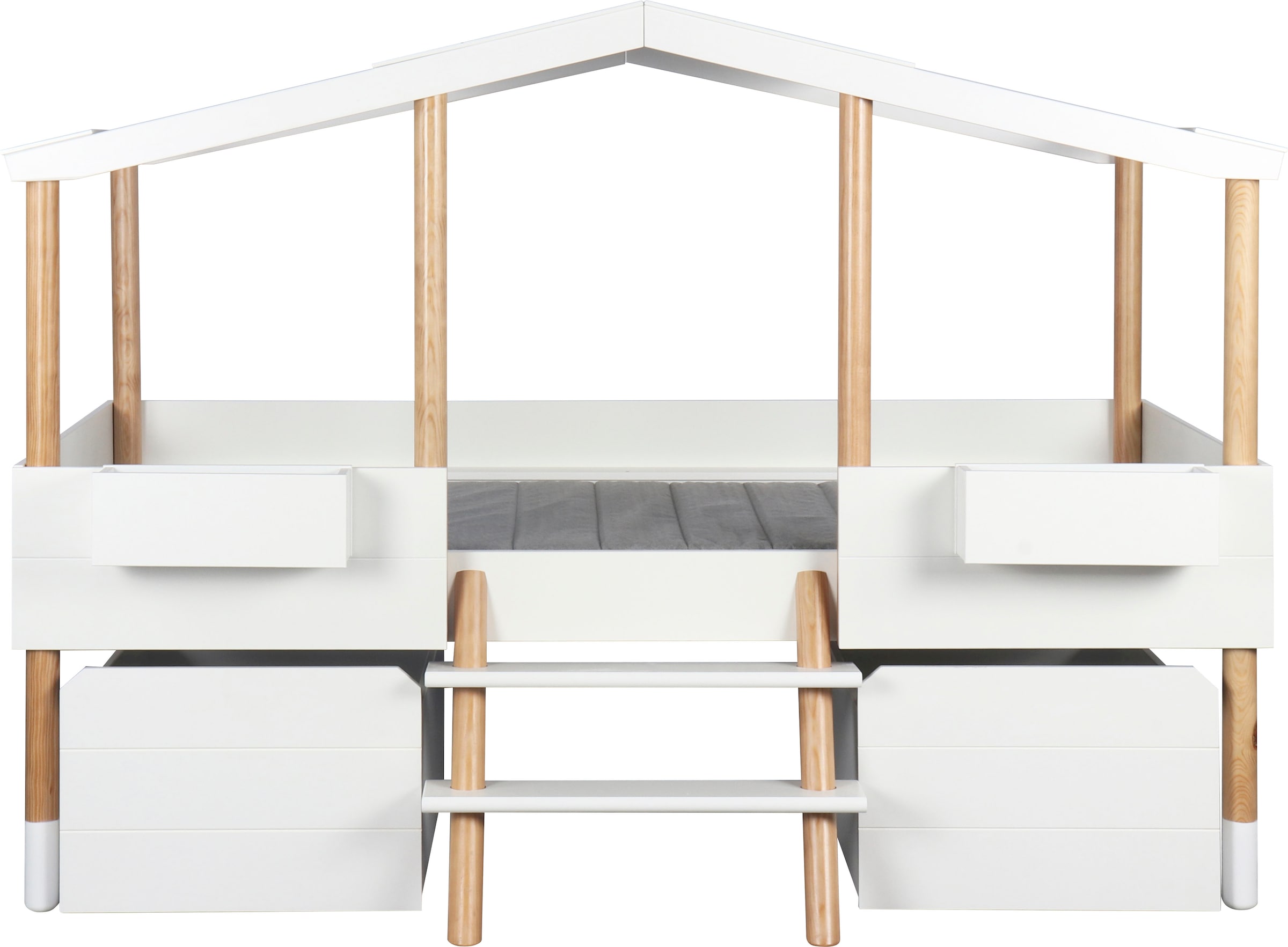 Home affaire Hochbett, in Form eines Hauses