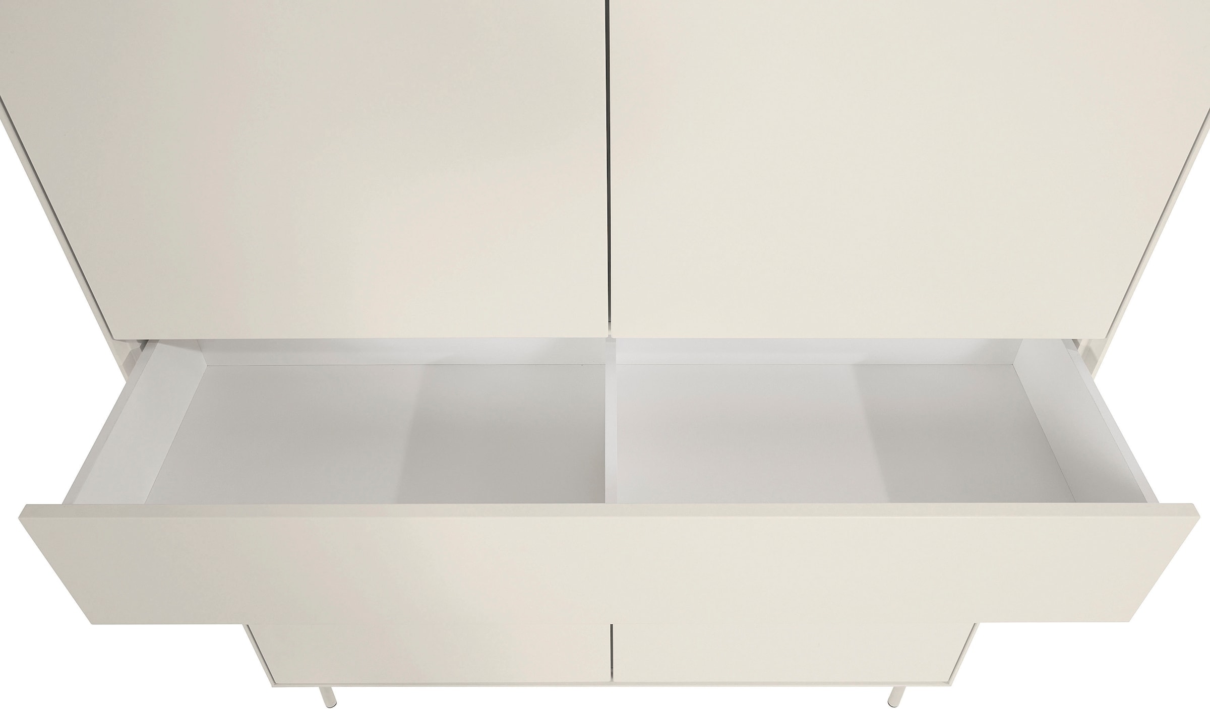 LeGer Home by Lena Gercke Highboard »Essentials«, Höhe: 144cm, MDF lackiert, Push-to-open-Funktion