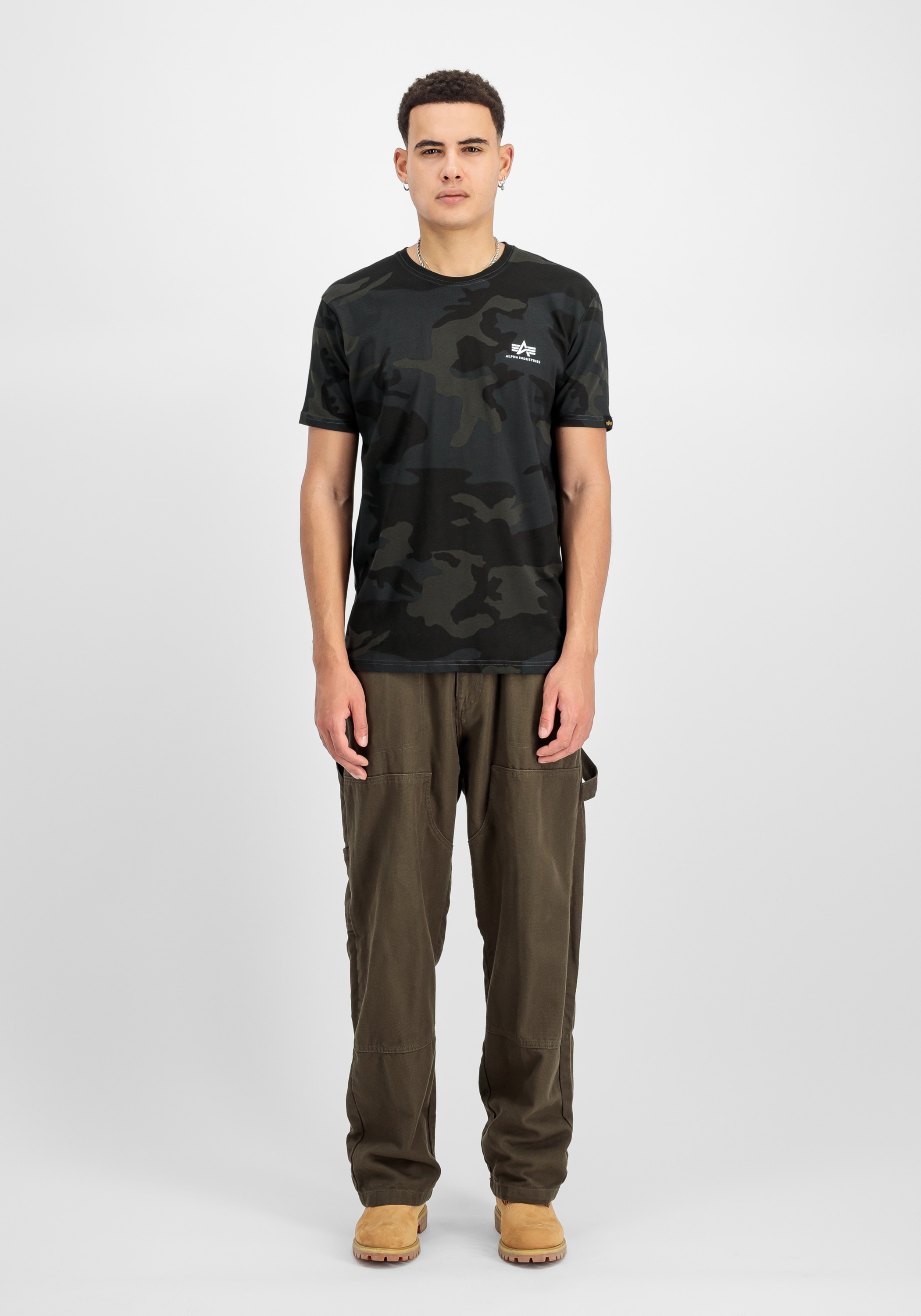 Alpha Industries T-Shirt »Backprint T-Shirt Camo T-Shirt«