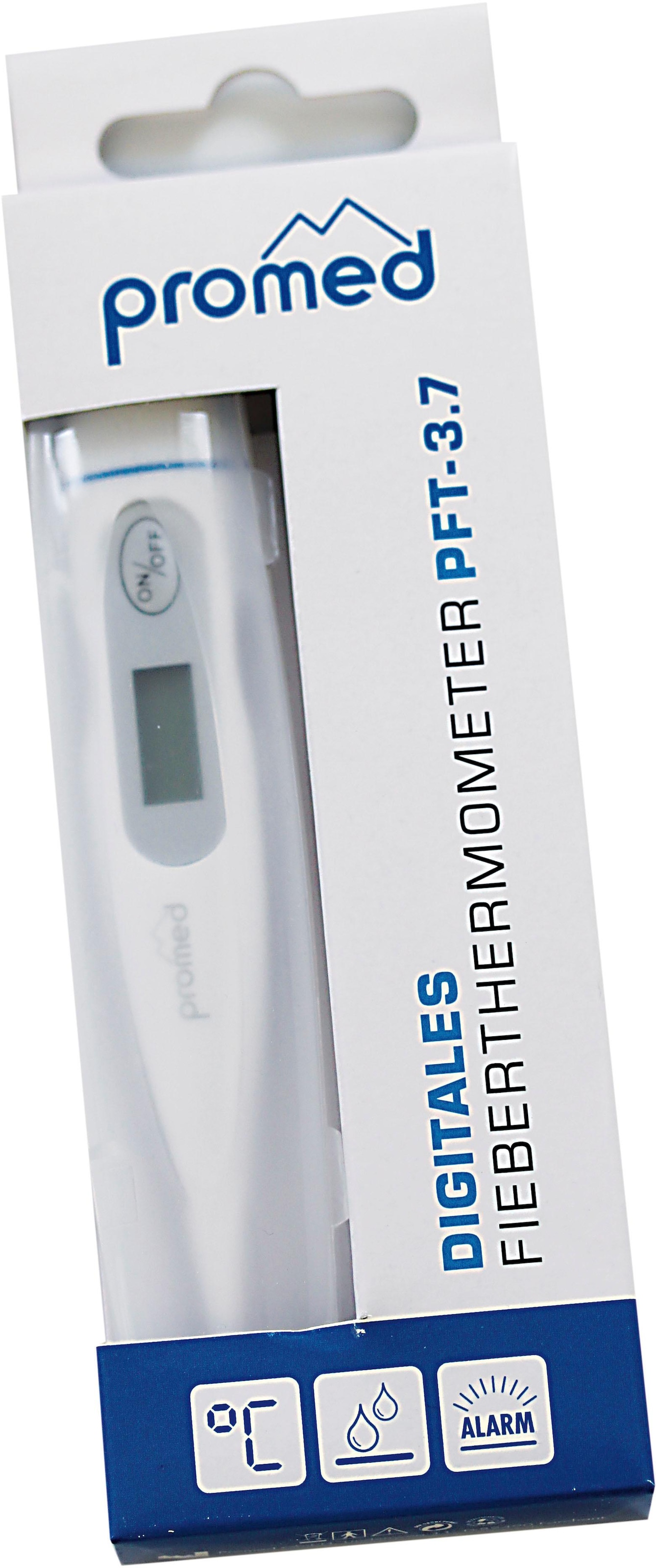 promed Handgelenk-Blutdruckmessgerät »HGP-30«, mit Fieberthermometer PFT-3.7