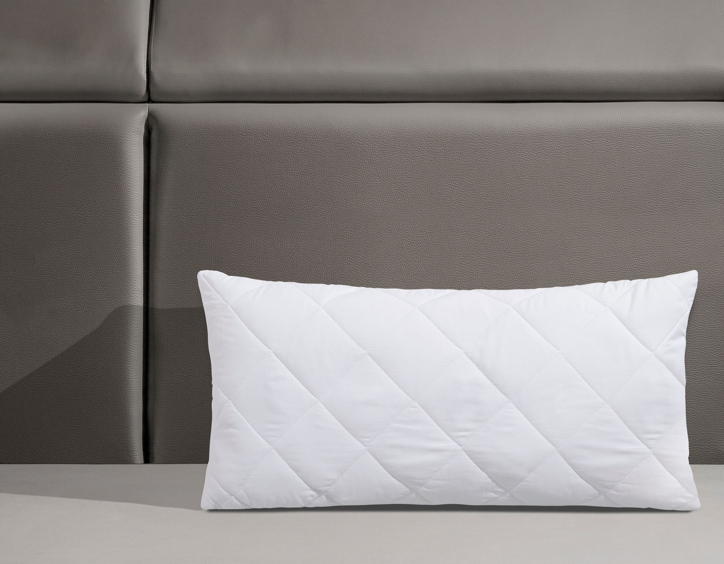 my home Microfaserkissen »Microlux Kopfkissen 40x80 cm, 80x80 cm« Füllung: 3D-Faserbällchen 1 Stk. tlg. Kissen, in den Farben: weiß, blau, rosa & grün