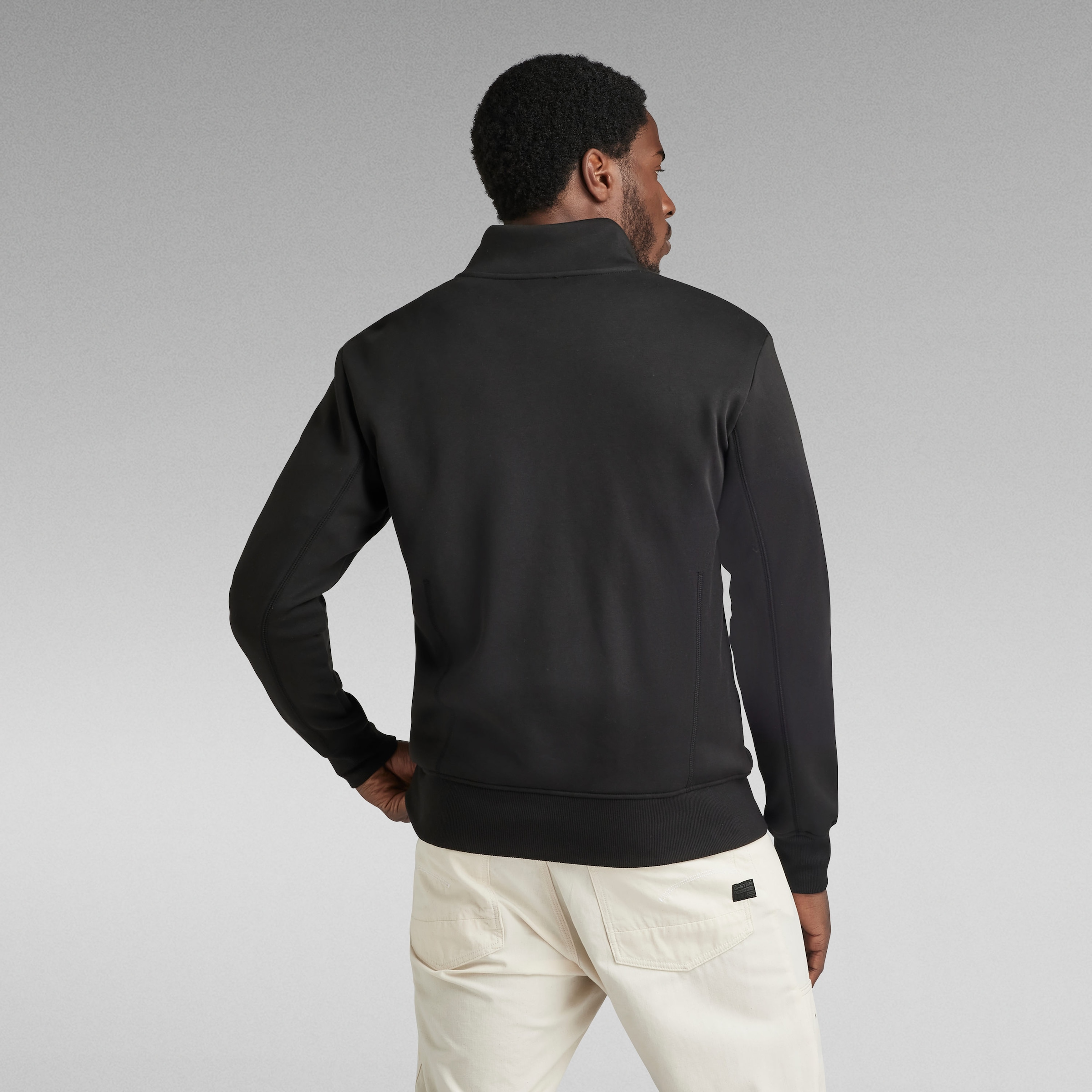 G-STAR Sweatjacke, mit Logodruck auf der Brust