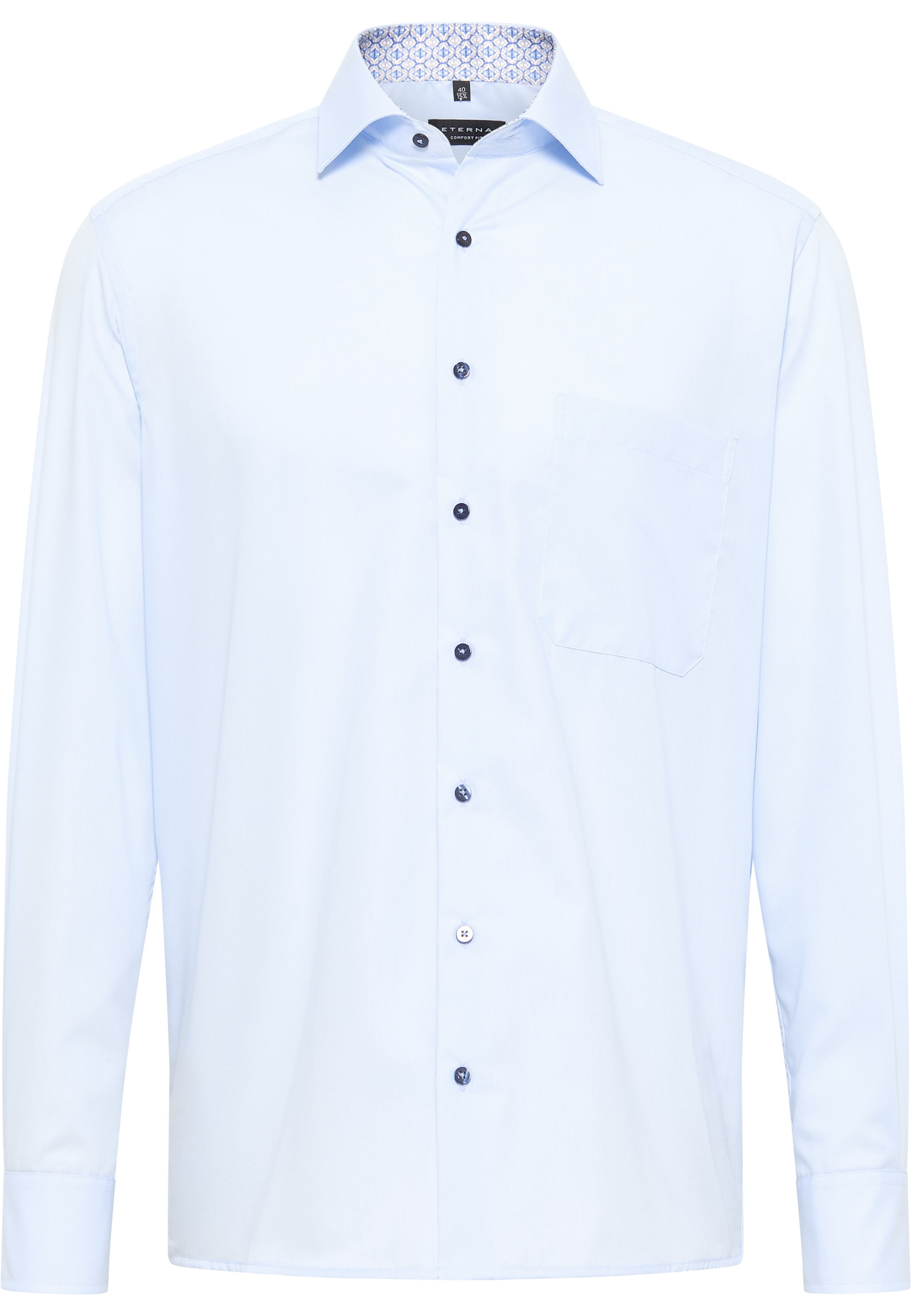 Eterna Langarmhemd »COMFORT FIT«, NON IRON (bügelfrei)