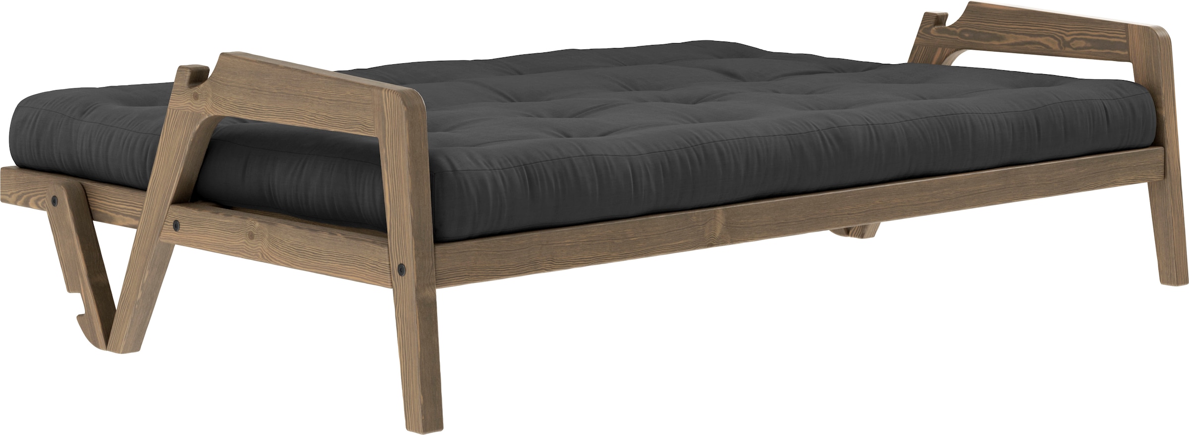 Karup Design Schlafsofa, Mit Holzstruktur, inkl. Futonmatratze, Liegefläche 130x190 cm