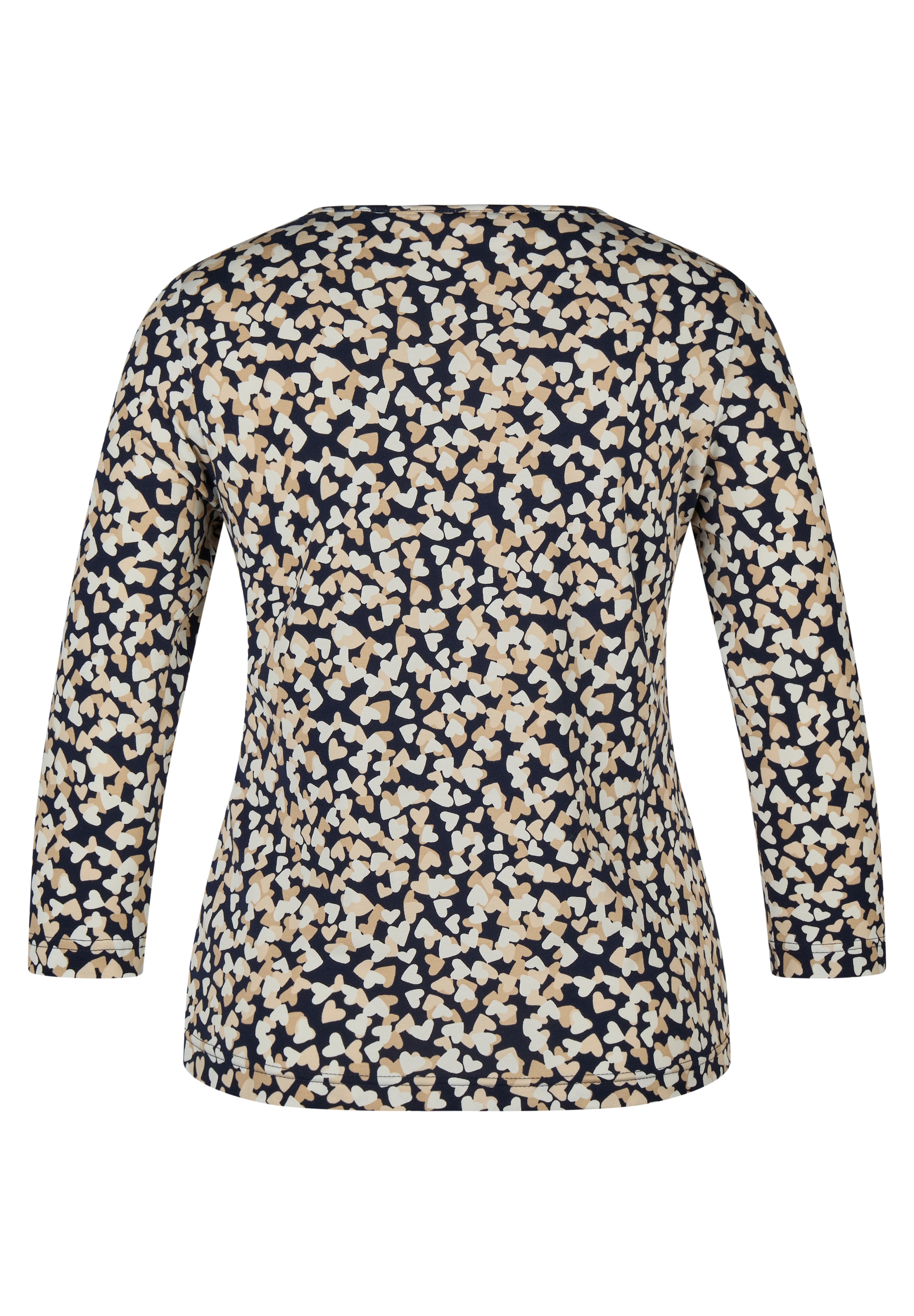 Rabe 3/4-Arm-Shirt mit Minimalprint
