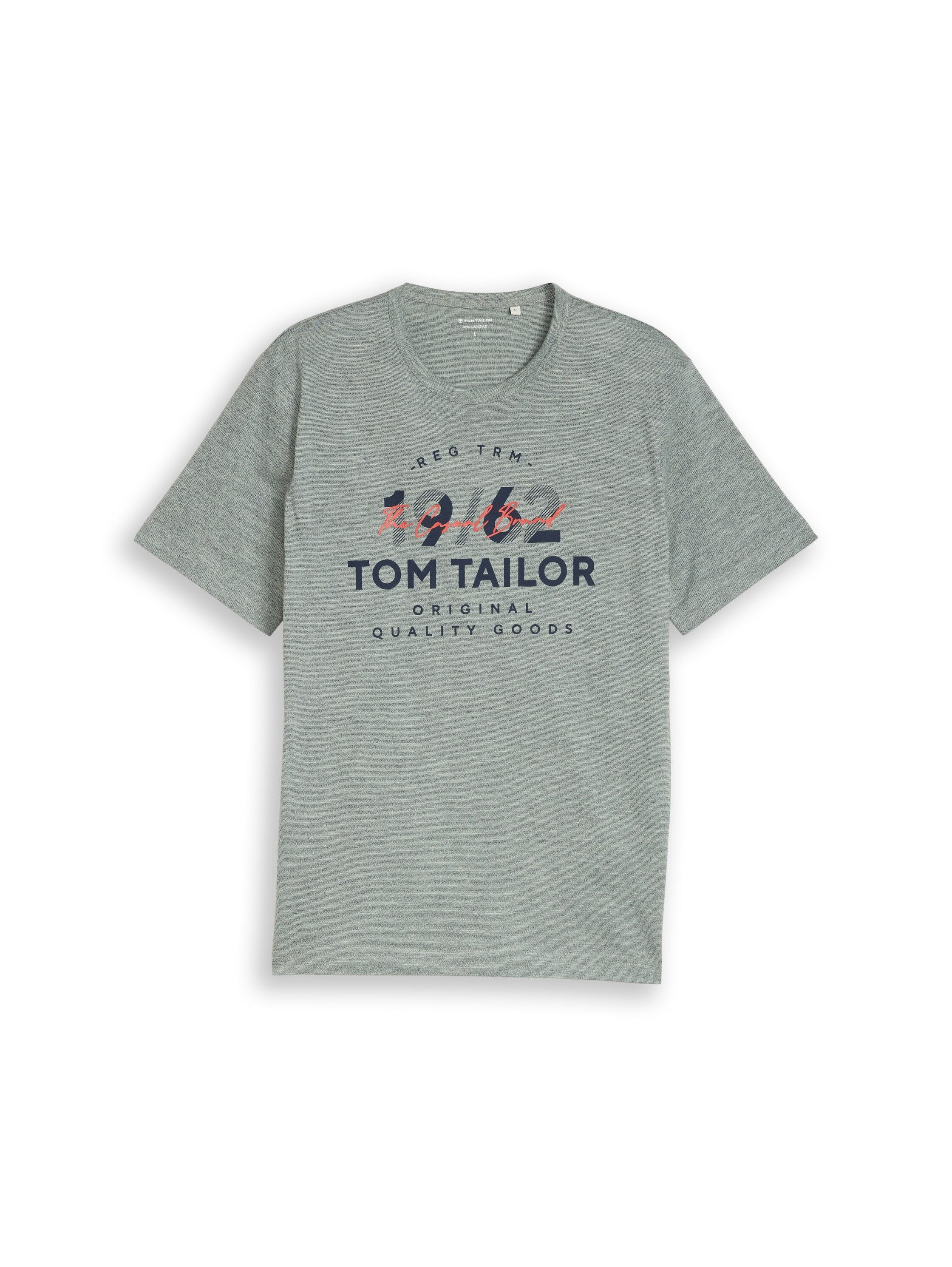 TOM TAILOR T-Shirt mit Logo Print