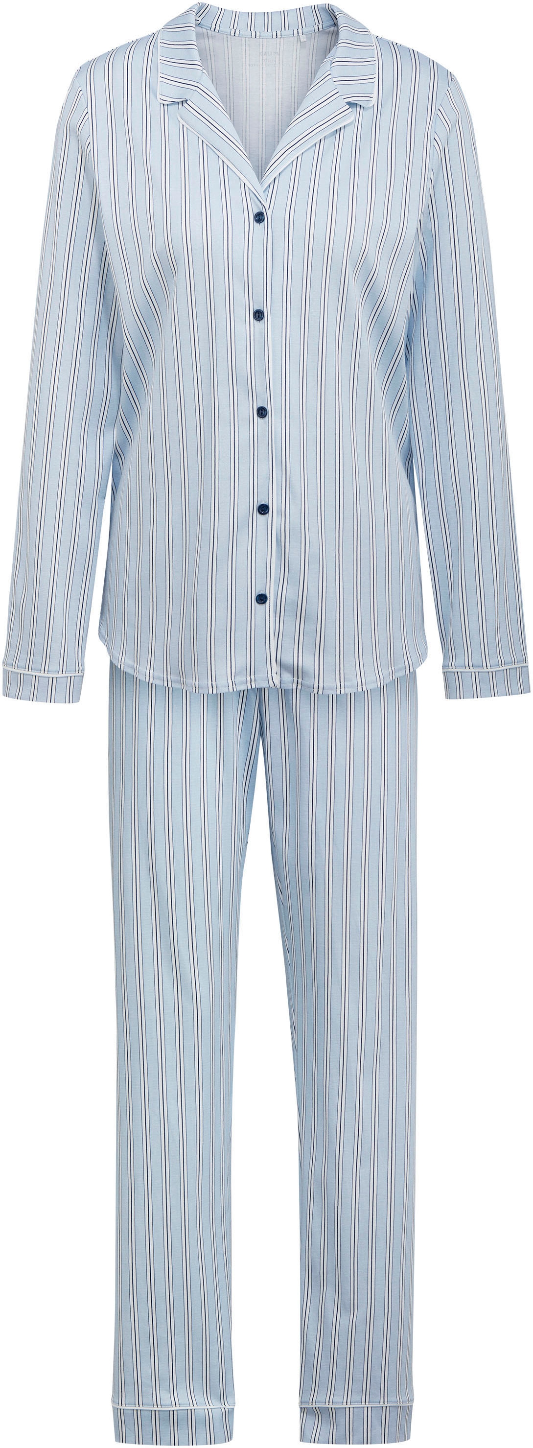 CALIDA Pyjama »Sweet Dreams«, durchgeknöpft, Reverskragen, gestreift  bestellen bei OTTO