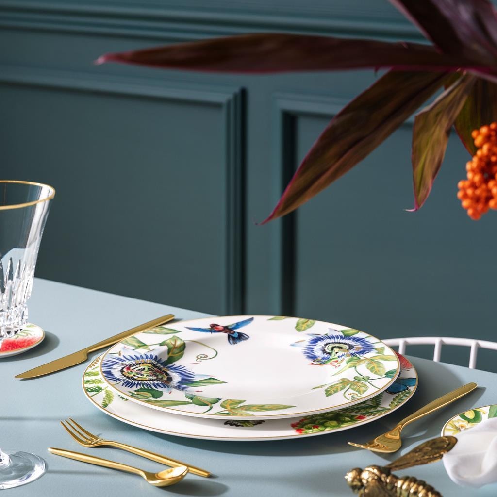 Villeroy & Boch Speiseteller »Speiseteller Amazonia ø 27,7 cm 6er Set bunt« Spülmaschinenfest