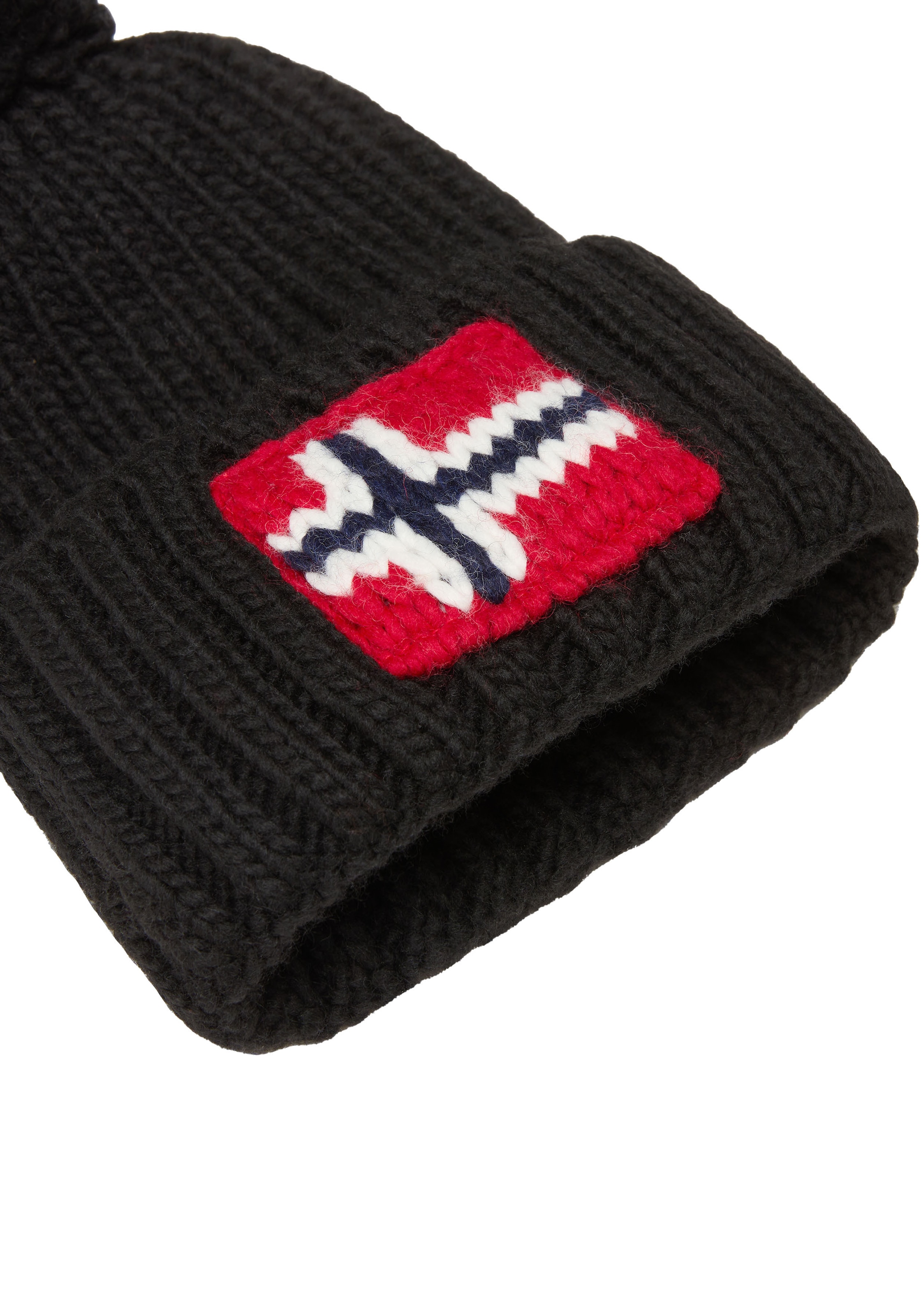 Napapijri Beanie »SEMIURY«, mit Bommel