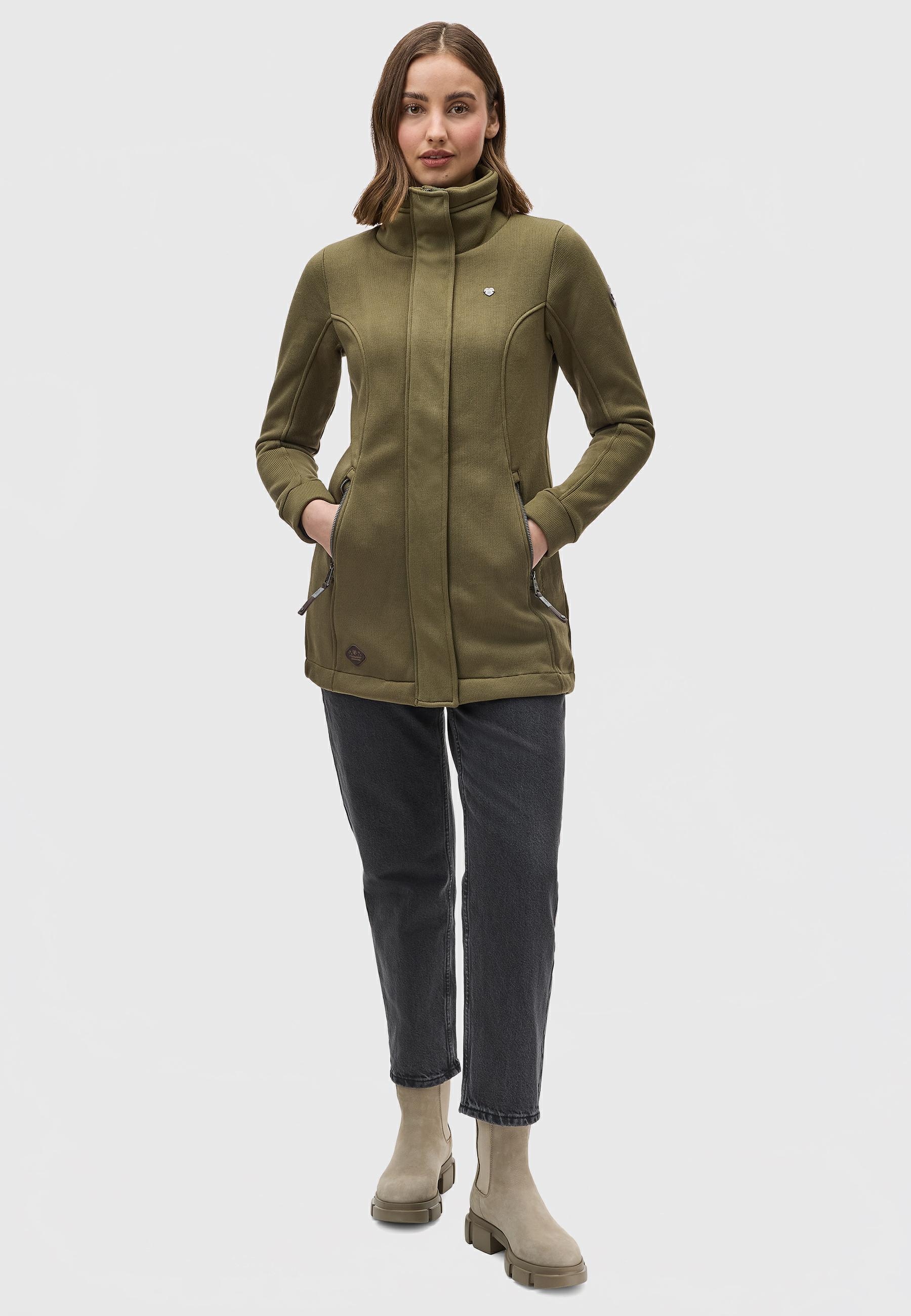 Ragwear Kapuzensweatjacke »Sweatjacke Letti Bonded«
