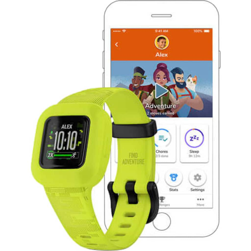 Garmin Smartwatch »vivofit jr. 3«, (Proprietär)