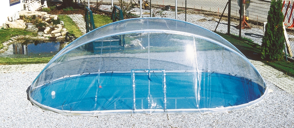 Poolverdeck »Cabrio Dome«, BxTxH: 300x490x165 cm