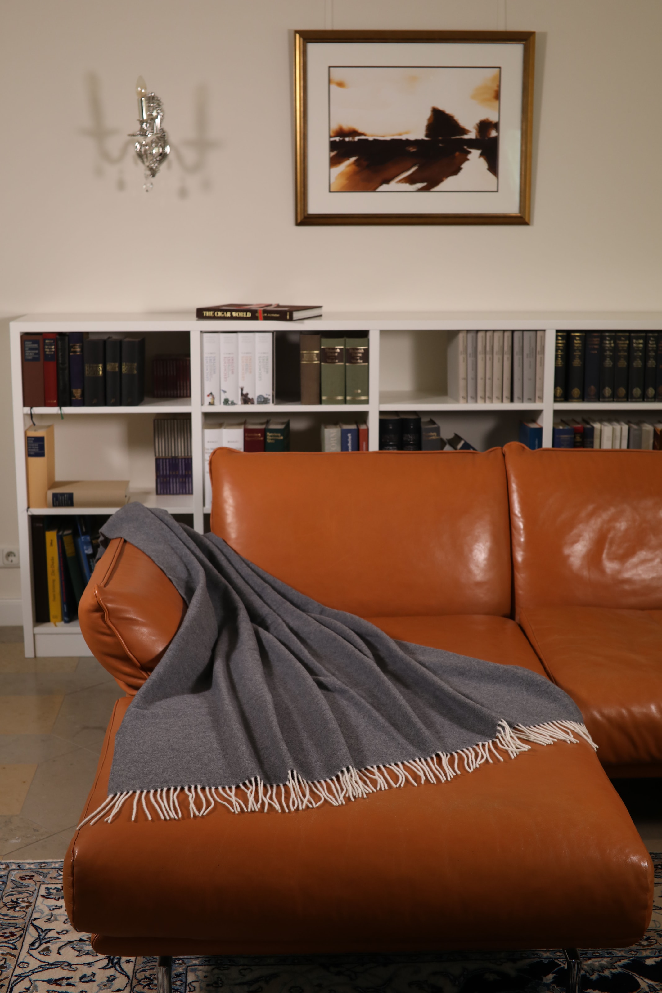 CASATEX Plaid »Duo Grigio Medio«, elegantes Design