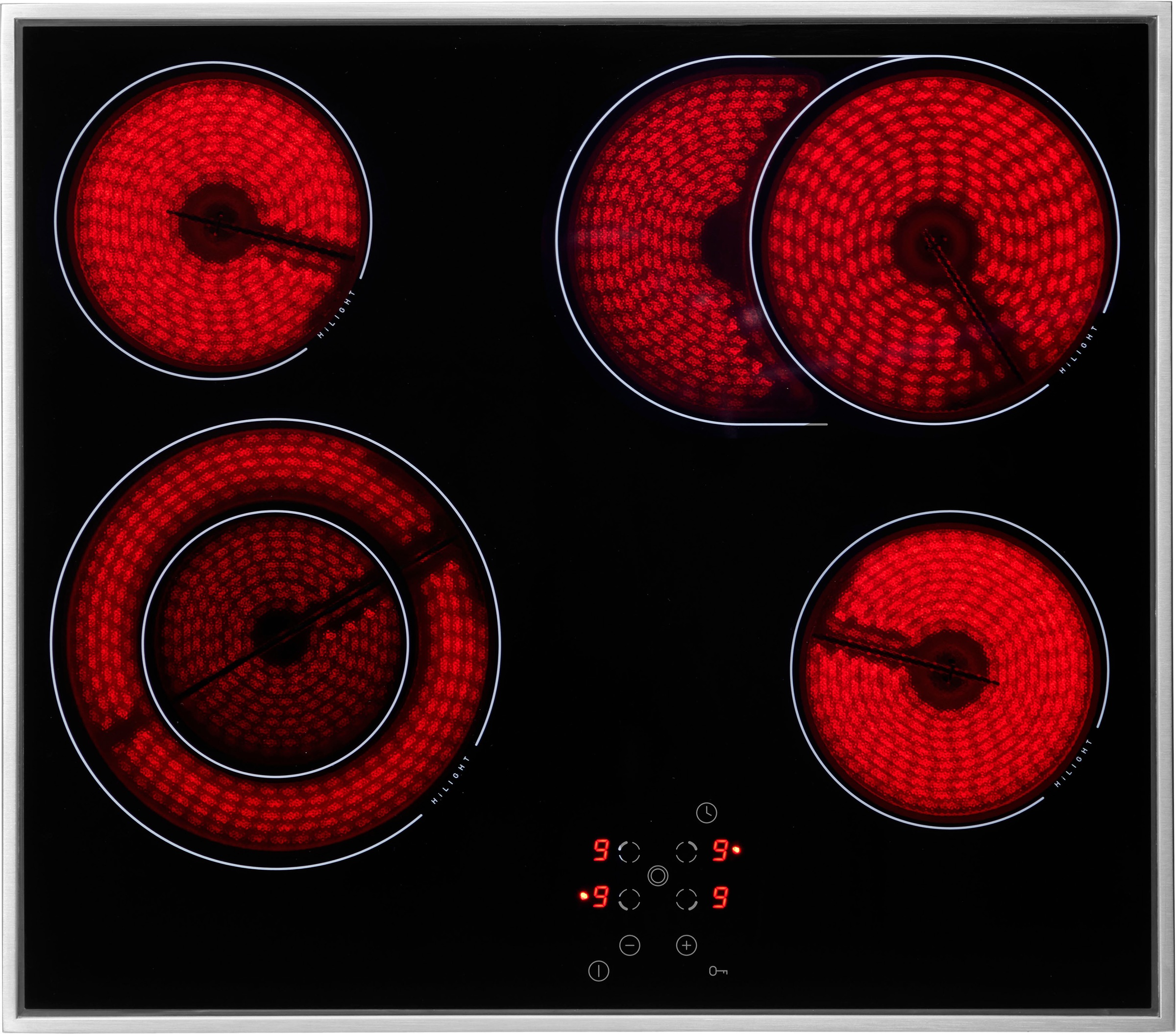 Amica Backofen-Set »BOXC 954 000 SM«, mit 2-fach-Teleskopauszug, Simple Steam Reinigungsfunktion, (Packung), Extra großer Ofen mit 2 Auszügen, Backbleche gleiten sicher heraus.