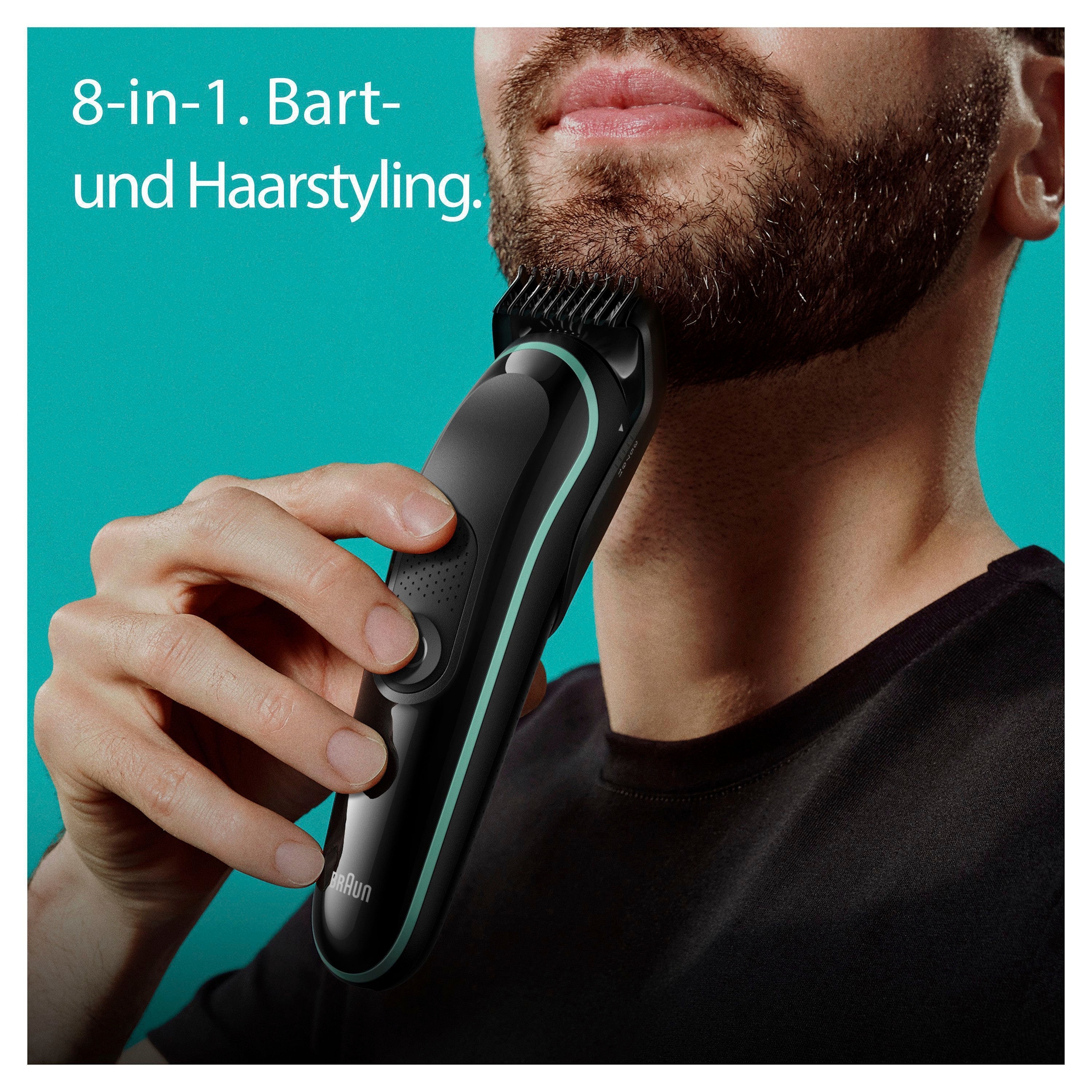 Braun Haarschneider »All-In-One Styling bei 80 kabellose bestellen Min. MGK3441«, OTTO Wasserdicht, Set Laufzeit
