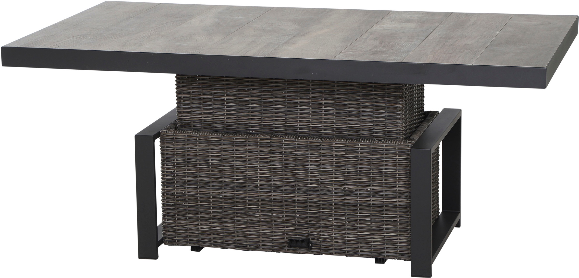 Siena Garden Gartenlounge-Set »Corido«, (Set, 9 tlg.), bestehend aus 2 Sesseln, 1 Sofa, 1 Tisch und 5 Auflagen