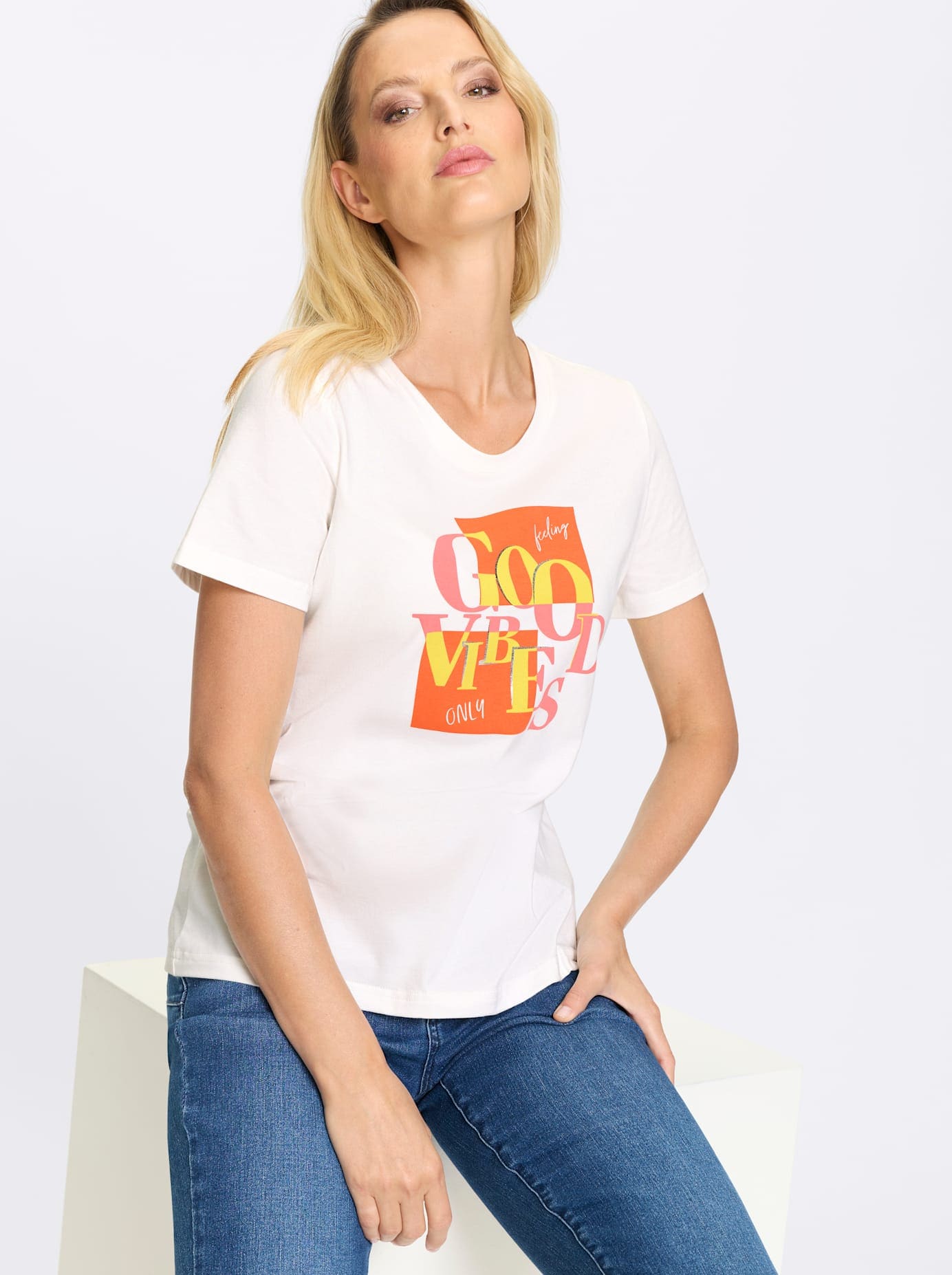 heine T-Shirt »Shirt« 1 tlg.