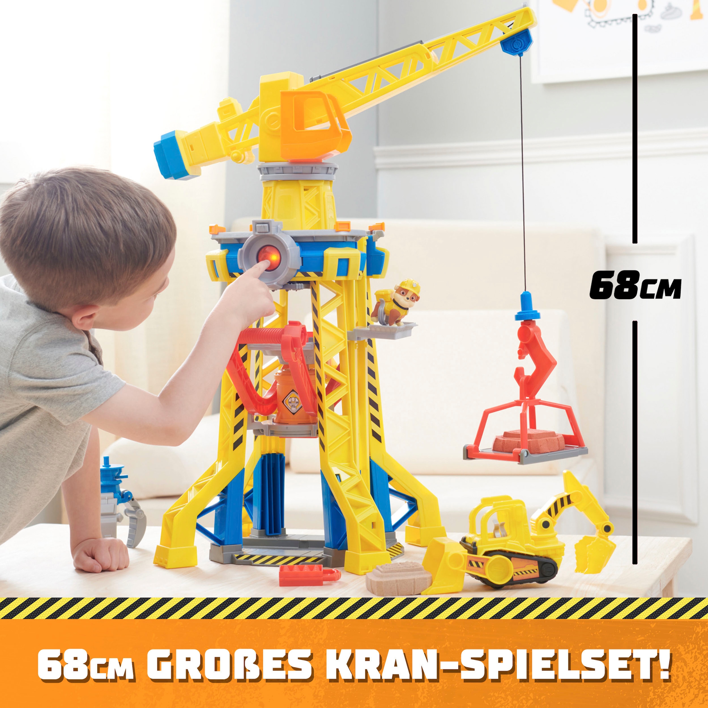 Spin Master Spielwelt »Rubble & Crew - Barkyard Playset«, mit Licht- und Soundeffekt