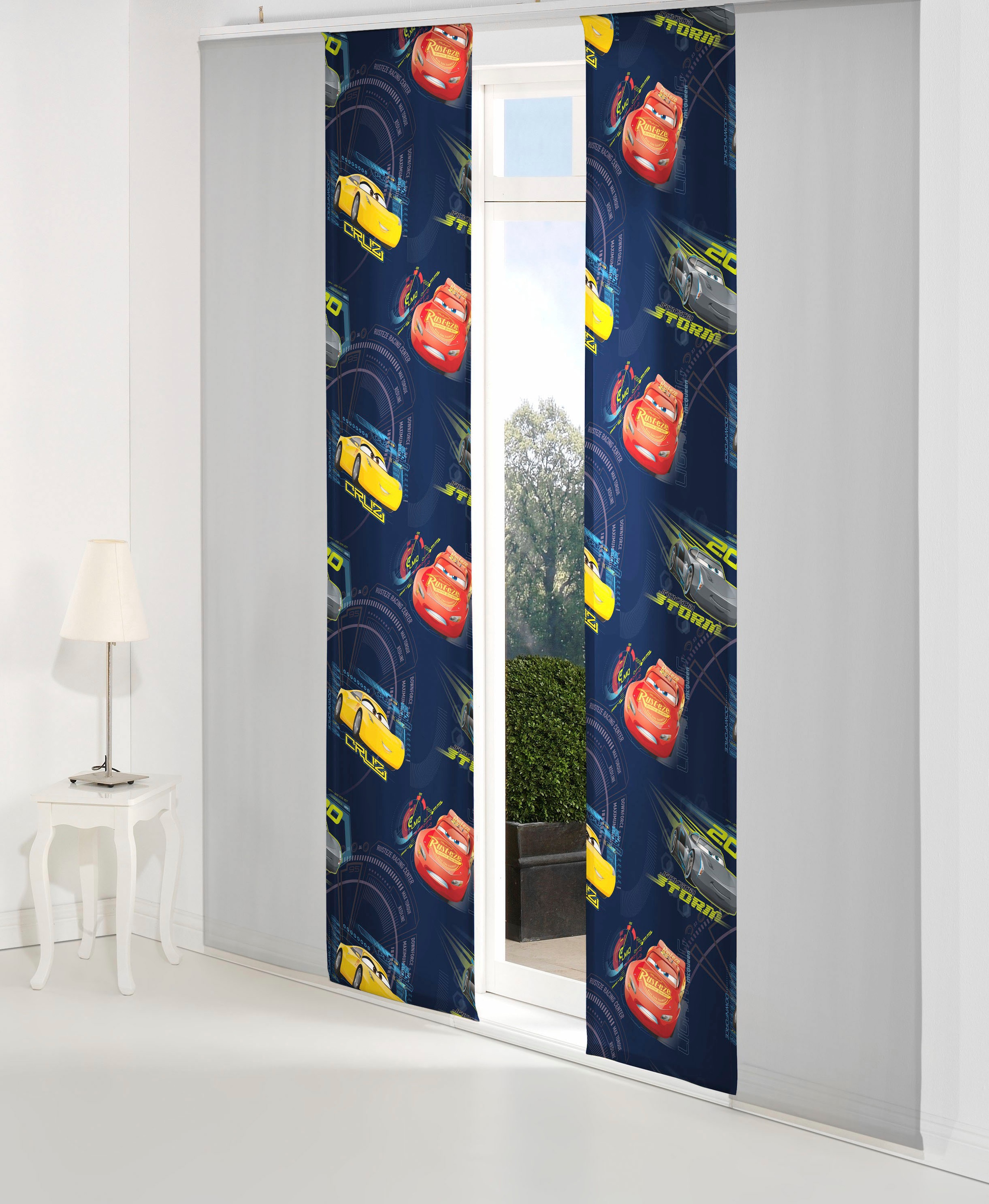 Wirth Schiebegardine »Cars Cruz« Paneelwagen 1 Stk. tlg. Walt Disney