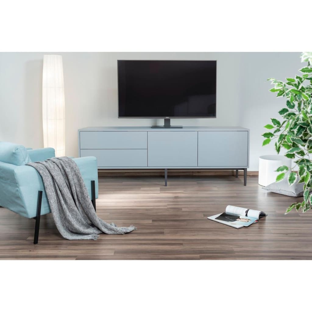 Hama TV-Standfuß »FULLMOTION, 165 cm (65"), Schwarz TV Halter«