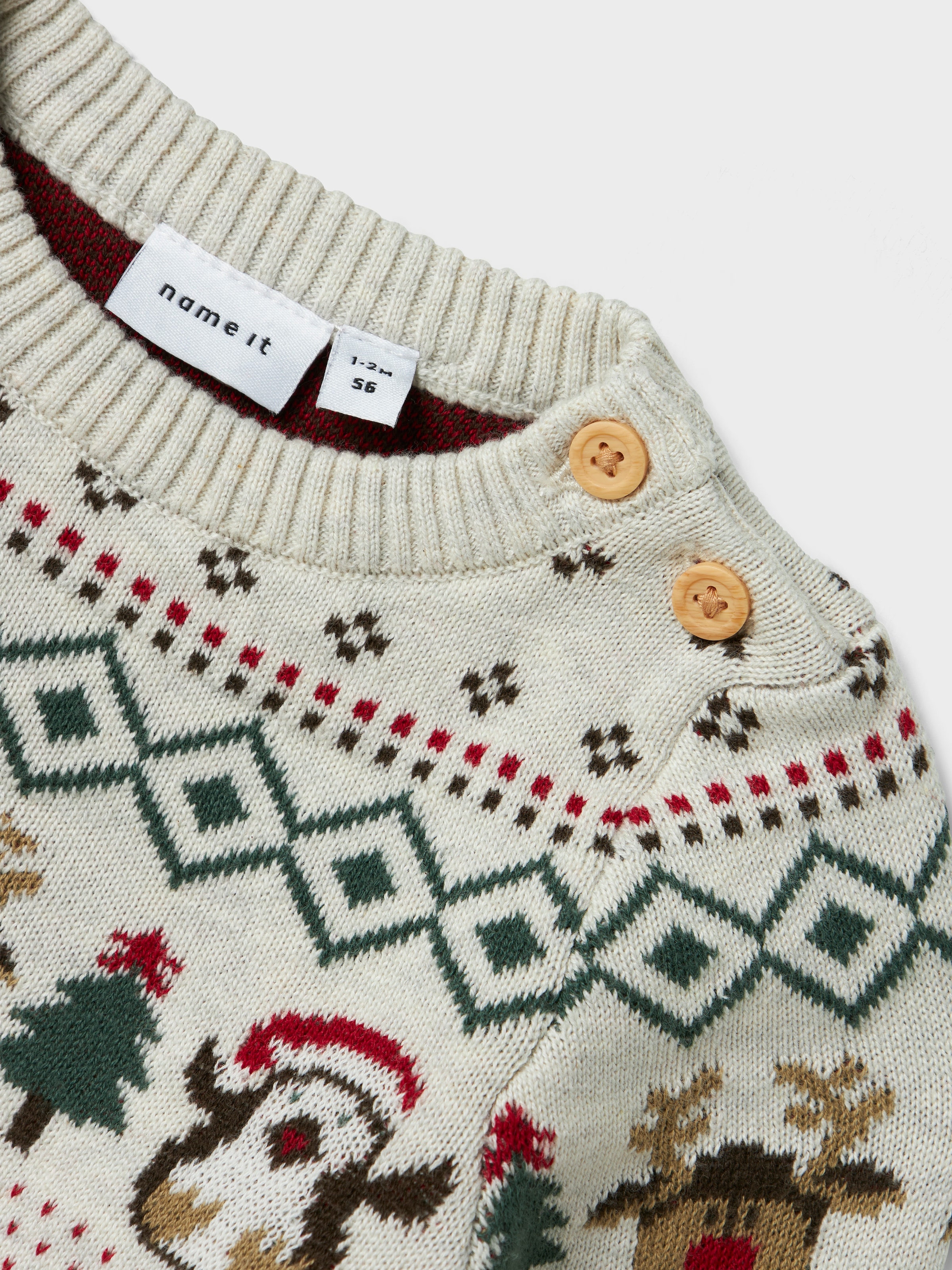 Name It Weihnachtspullover »NBNRALKO LS KNIT«