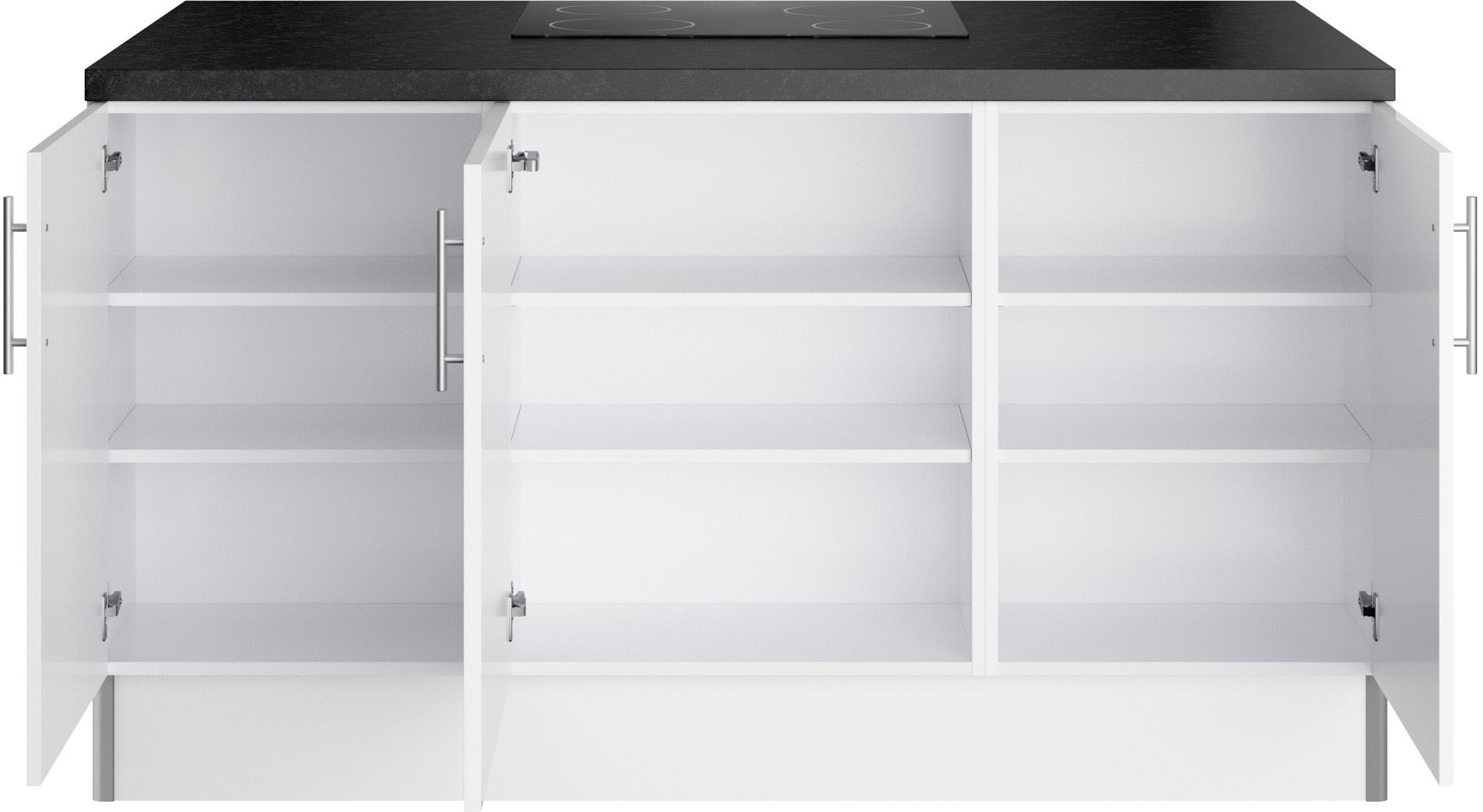 OPTIFIT Küche »Ahus«, 160 x 95 cm breit, Soft Close Funktion