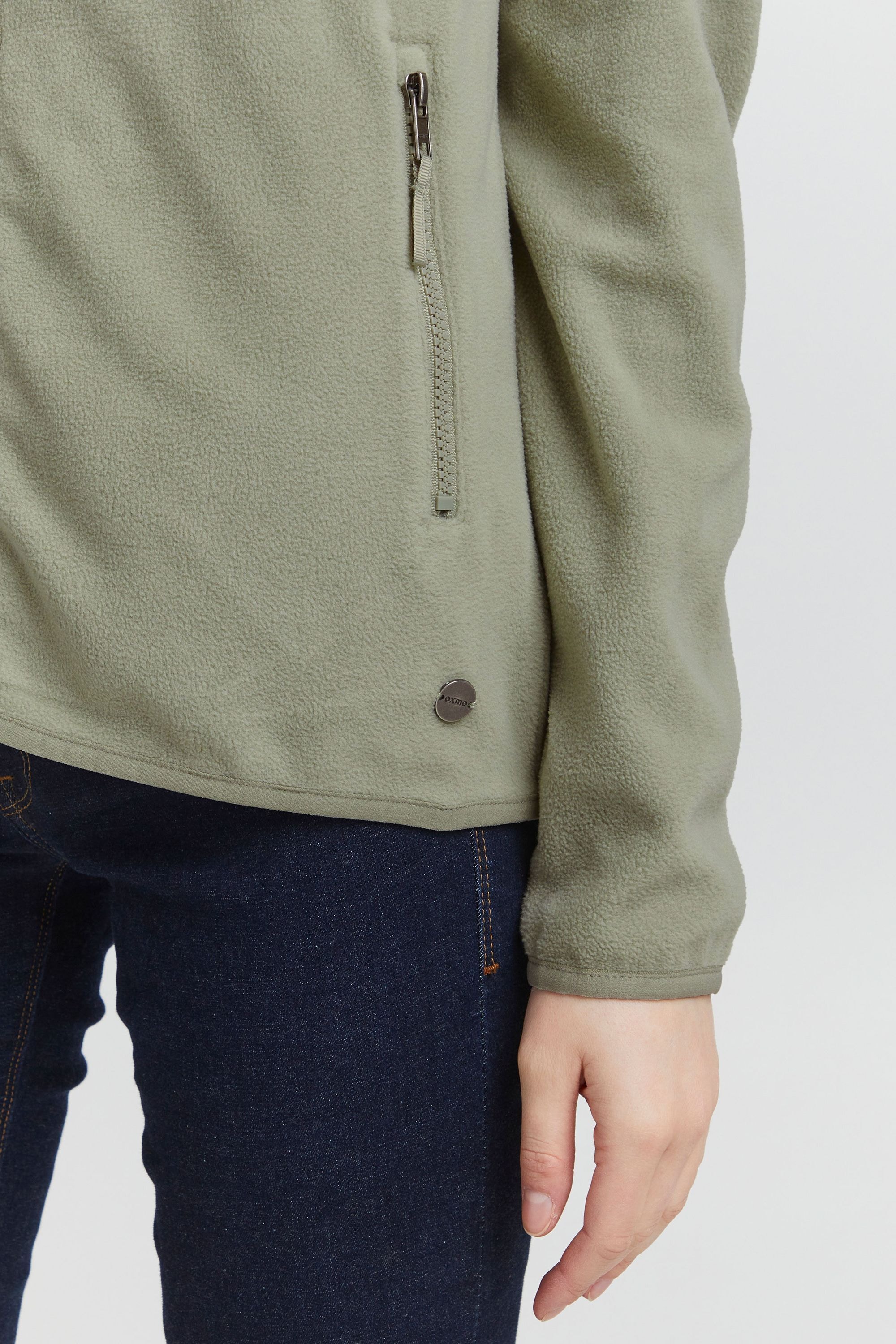 OXMO Fleecejacke »Fleecejacke OXRikka« ohne Kapuze