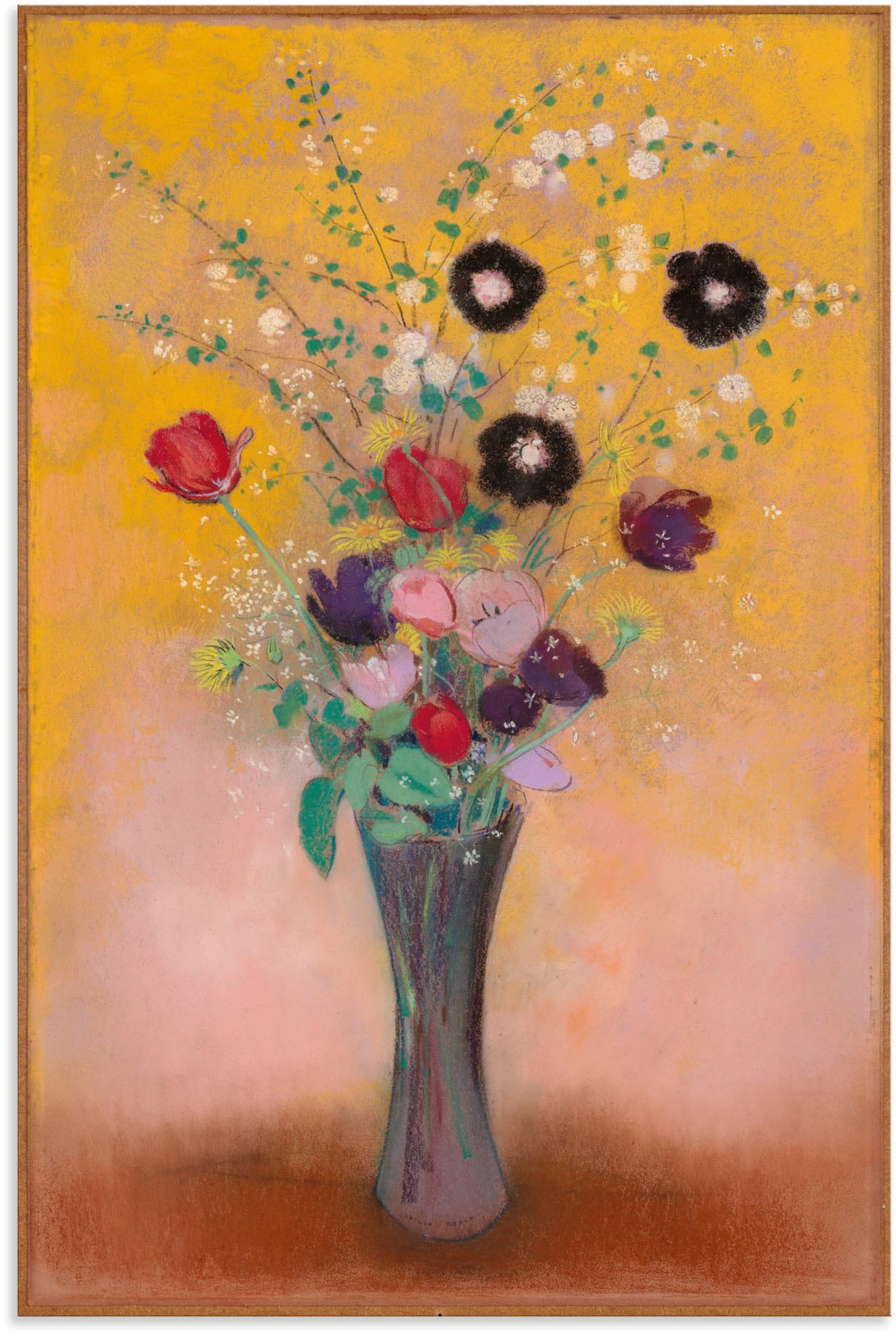 Artland Wandbild »Vase mit Blumen. 1916«, Blumenbilder, (1 St.), als Alubild,  Leinwandbild, Wandaufkleber oder Poster in versch. Größen bestellen im OTTO  Online Shop