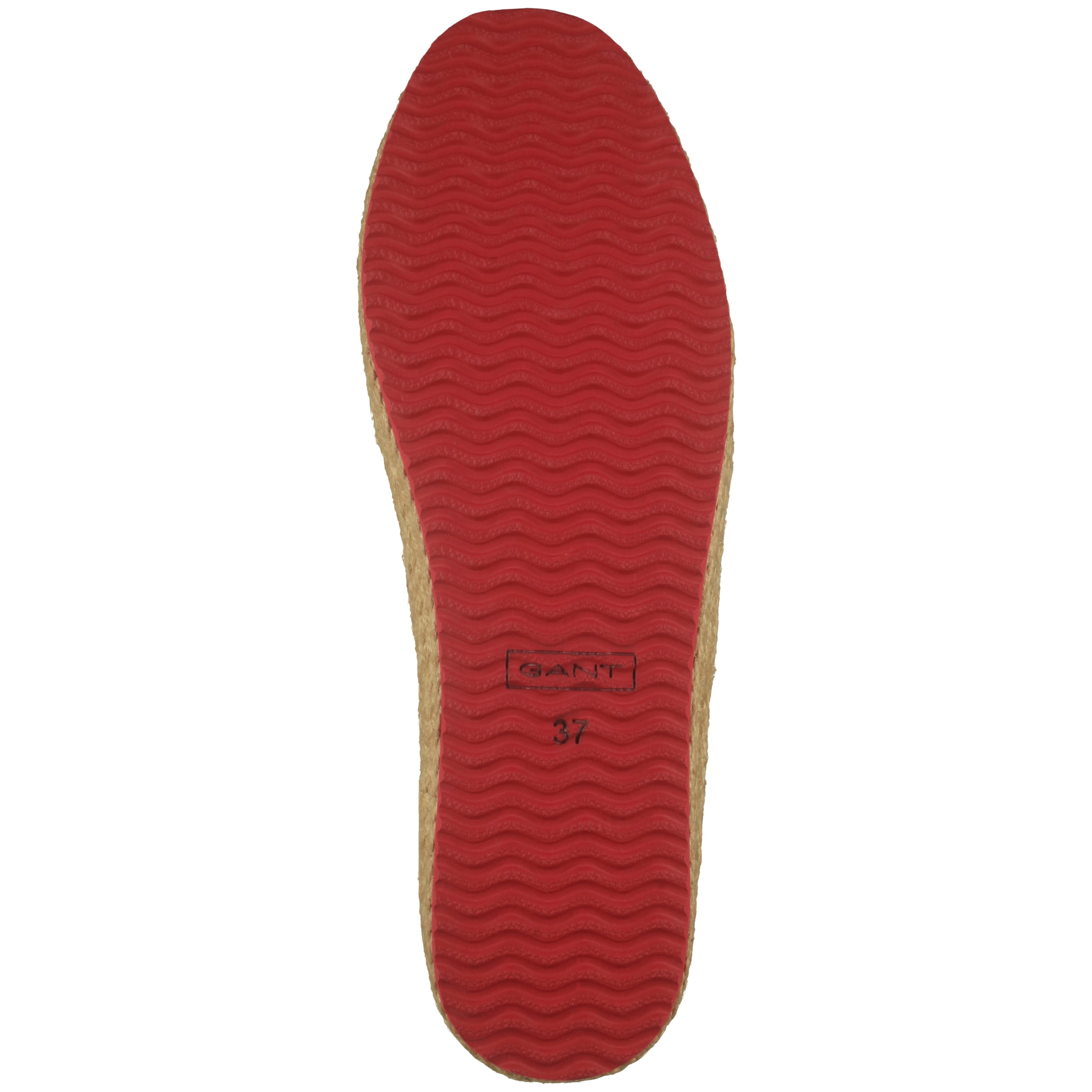 Gant Espadrille »Raffiaville«, Strandschuh, Slipper mit Bast-Verzierung