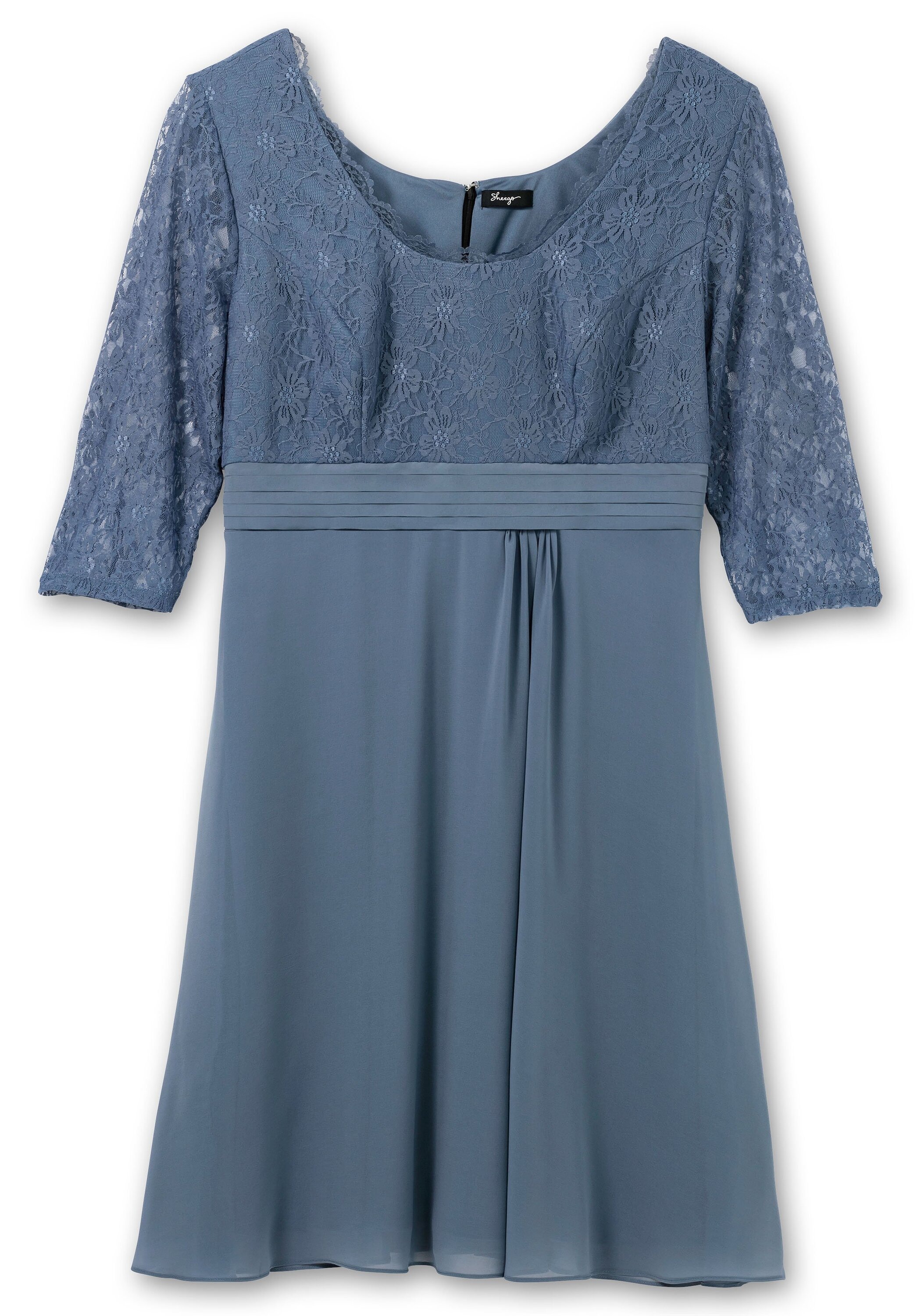 Sheego Abendkleid »Kleid mit leicht ausgestelltem Rock«
