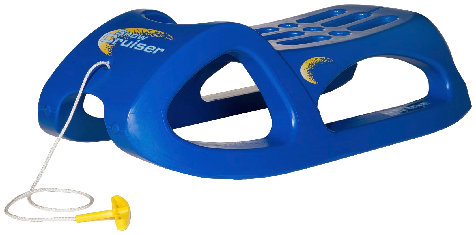 rolly toys® Schlitten »rollySnow Cruiser, blau«, mit Stahlschienen an den Kufen