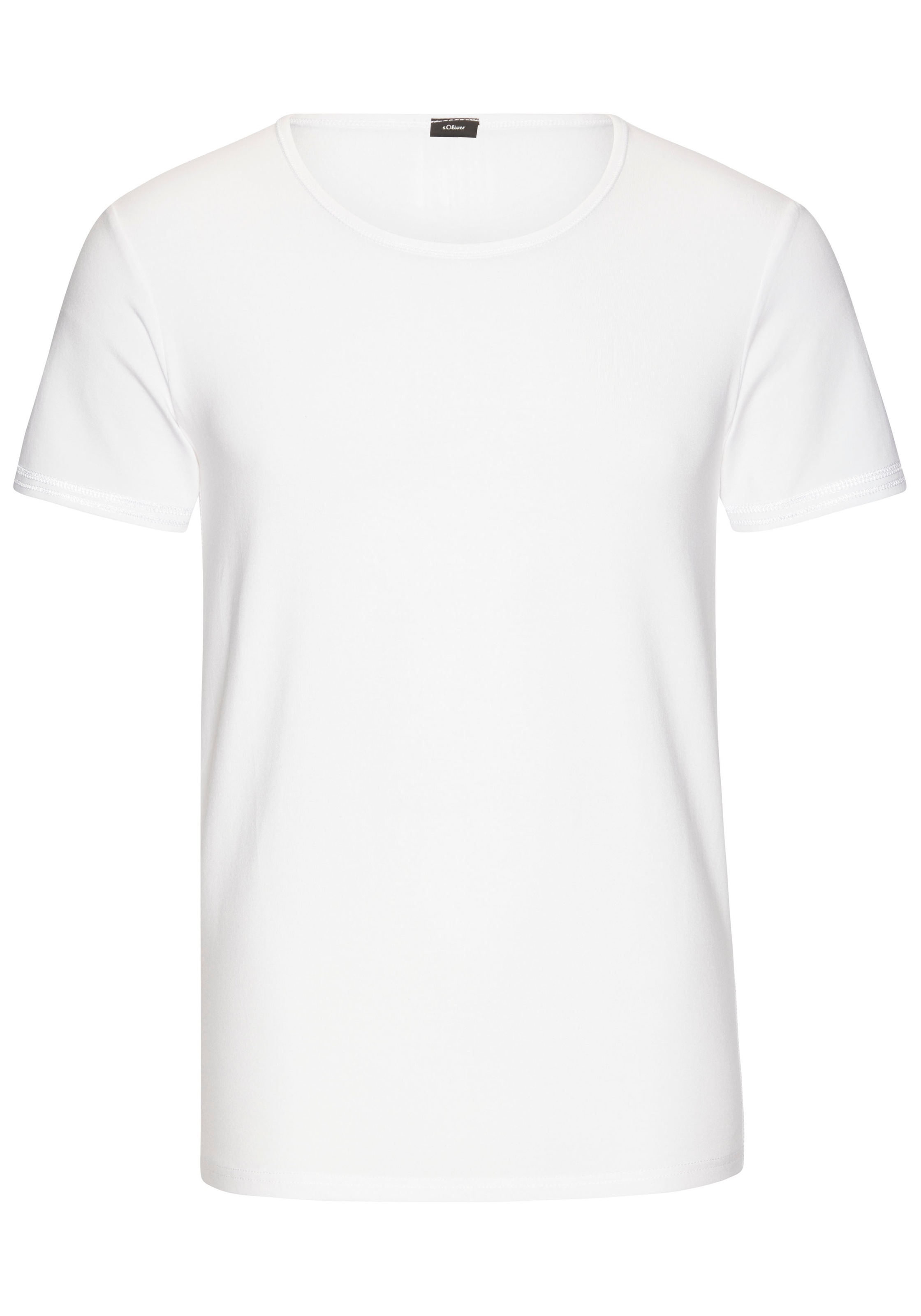 s.Oliver Unterziehshirt, (1 St.), aus weichem Modal