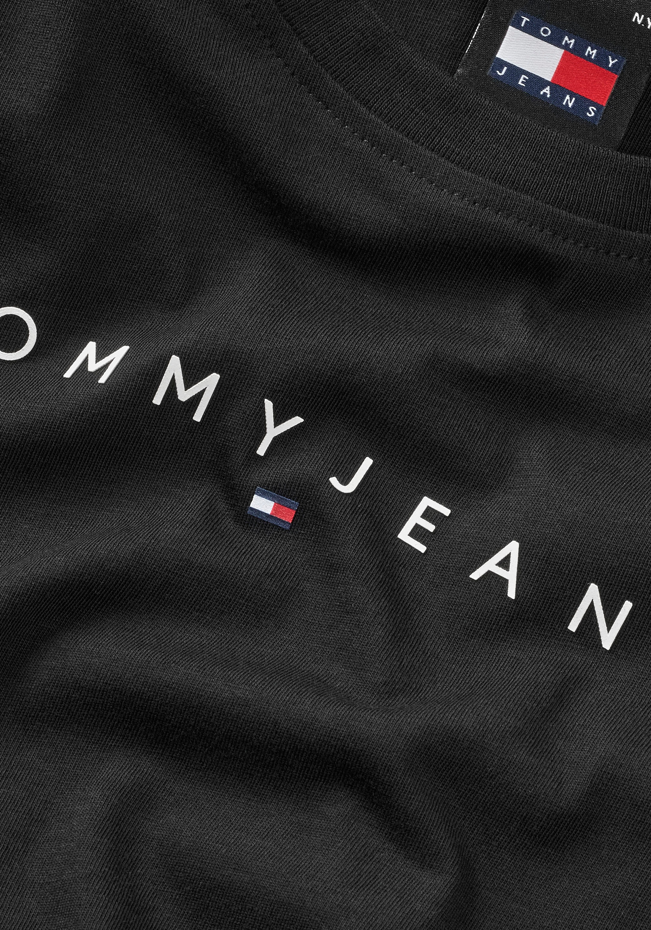 Tommy Jeans T-Shirt »TJW SLIM LINEAR TEE EXT«, mit Logo-Schriftzug