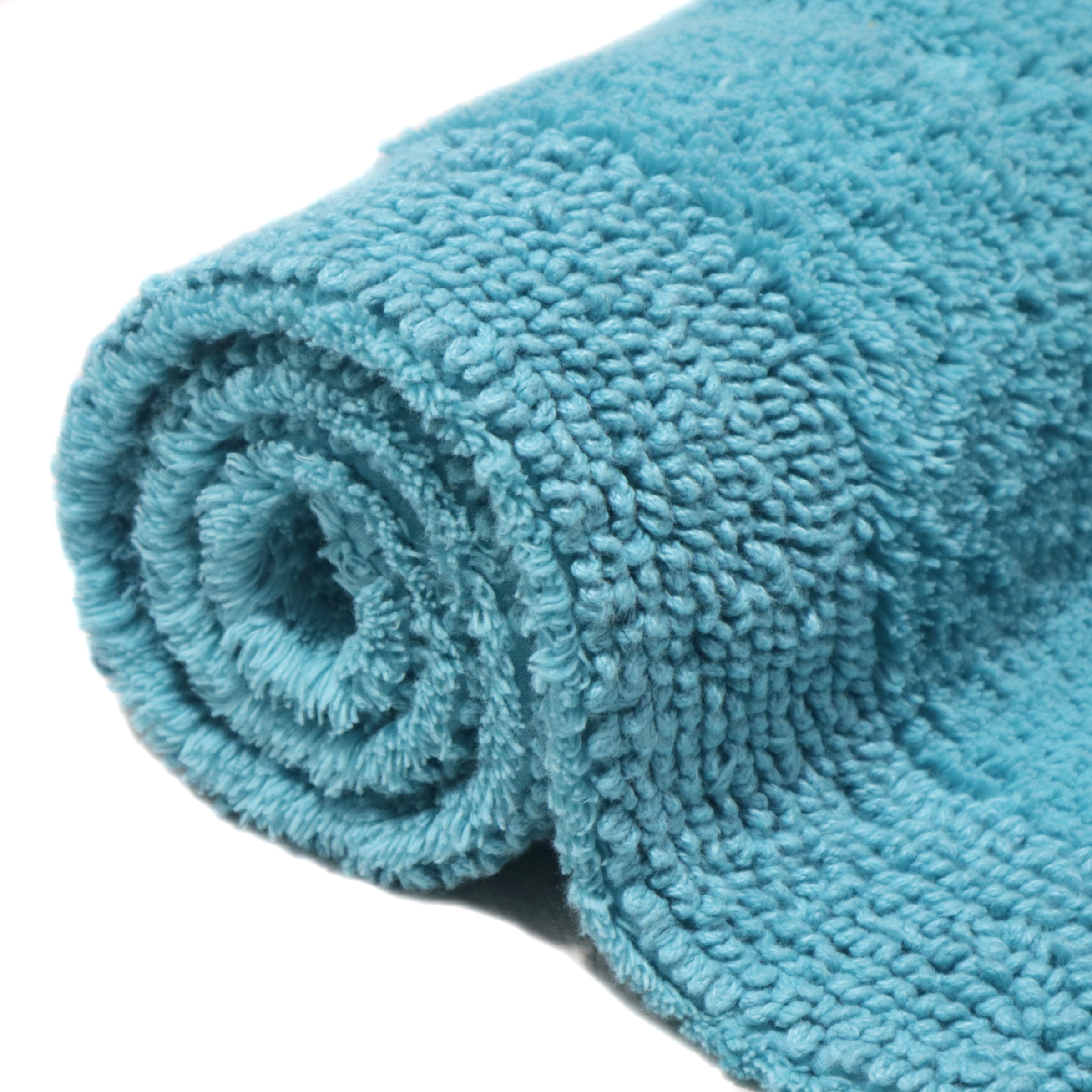 my home Badematte »Kapra, Badvorleger, Badezimmer Teppich«, beidseitig nutzbar-fußbodenheizungsgeeignet-strapazierfähig, mit Bordüre, Badteppich, Badematte, Baumwolle
