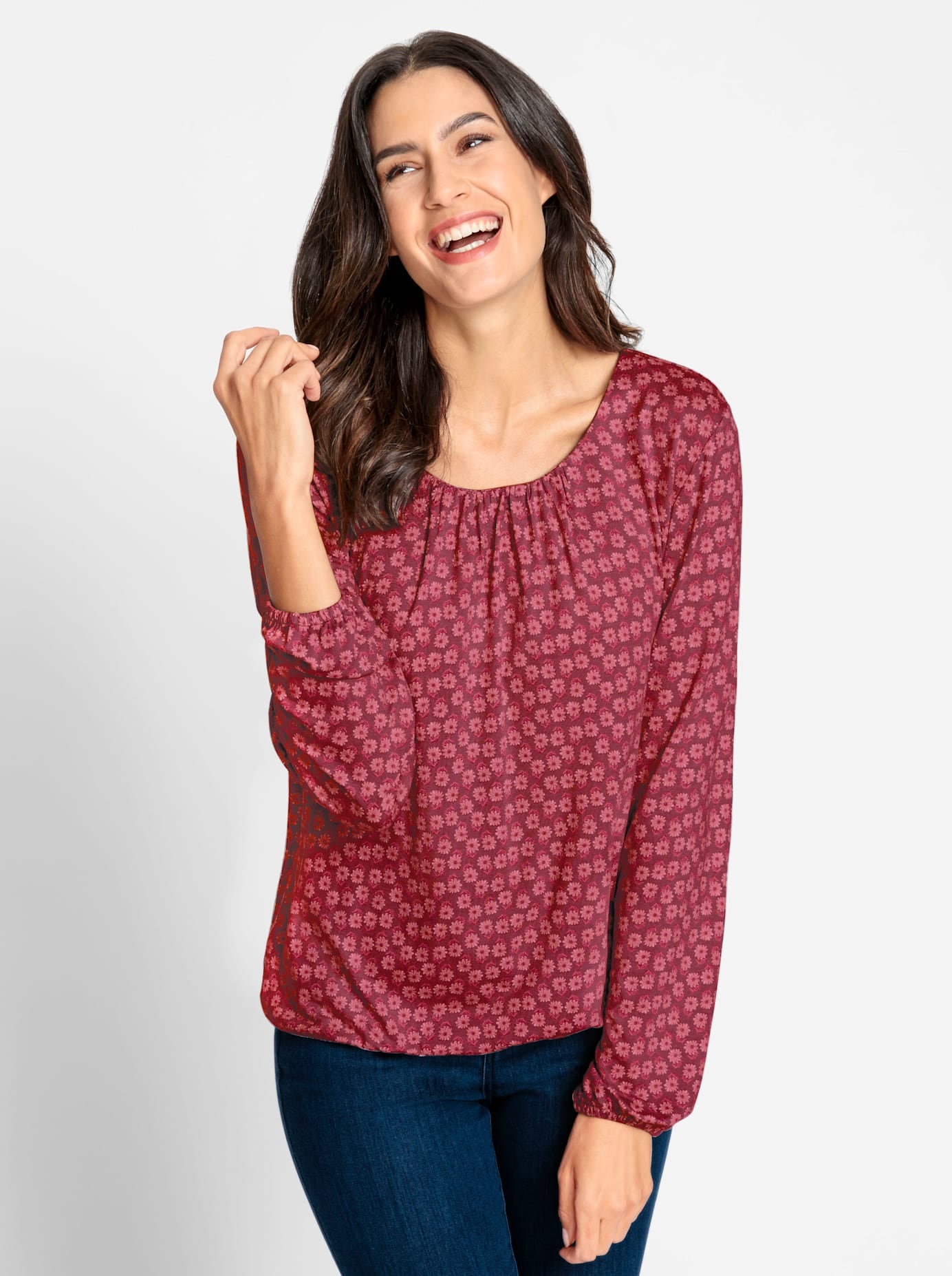 Inspirationen Print-Shirt »Shirt«, (1 tlg.)