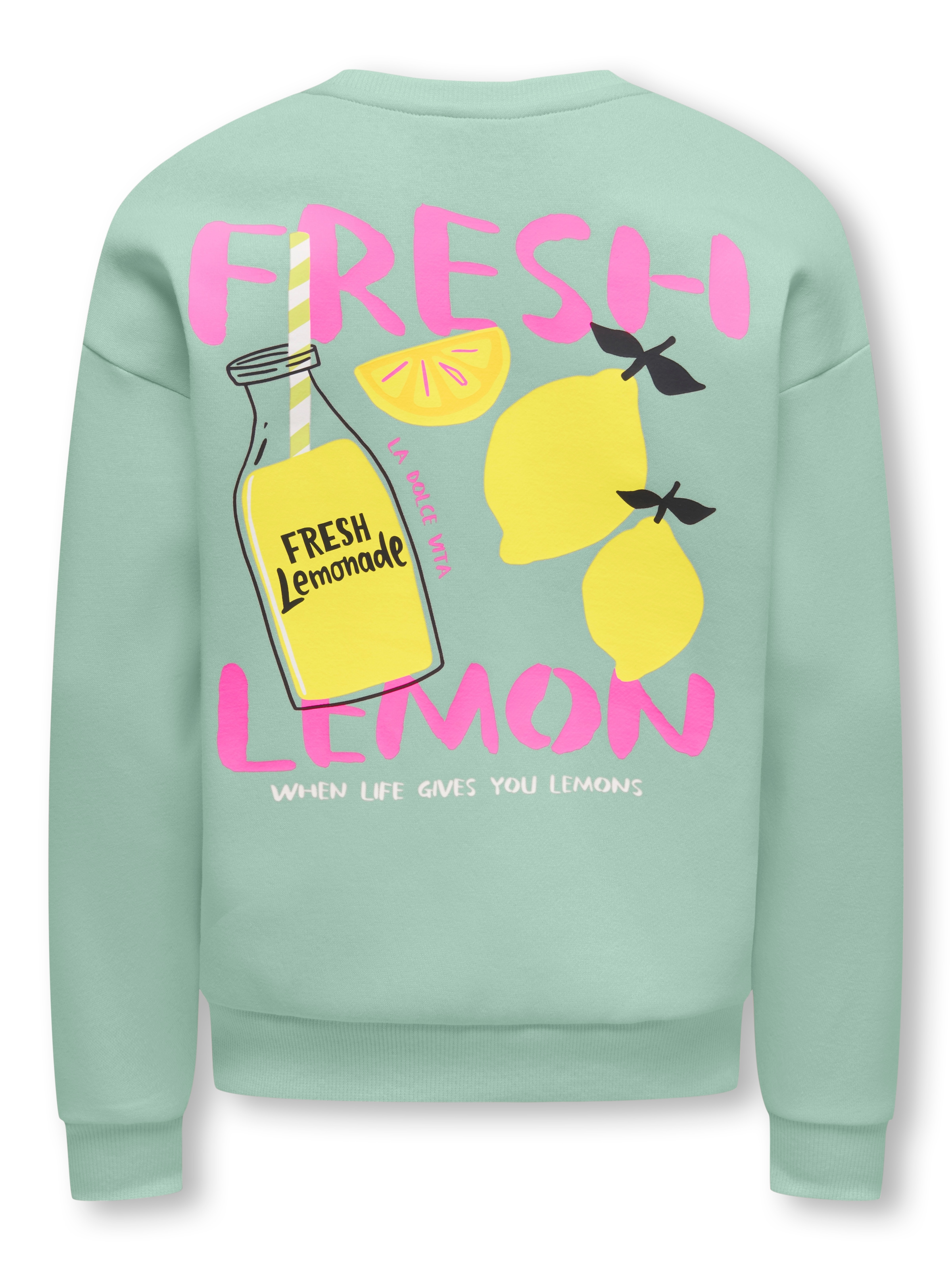 KIDS ONLY Sweatshirt »KOGCANASTA LS LOOSE PRINTED UB SWT«, 1 mit kleinem Brustdruck
