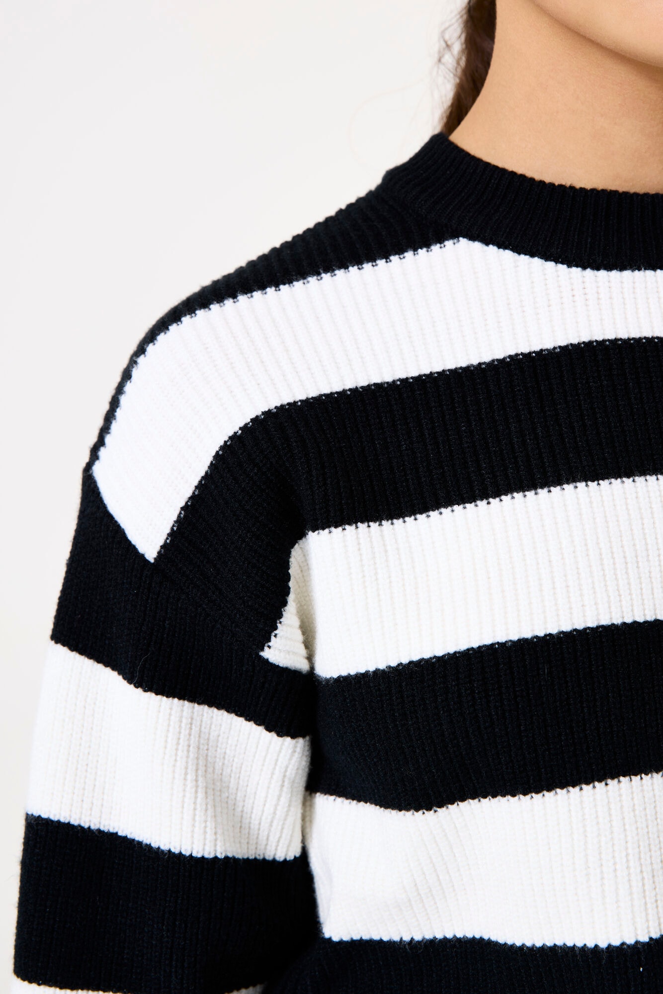 Garcia Strickpullover, mit Streifen Muster