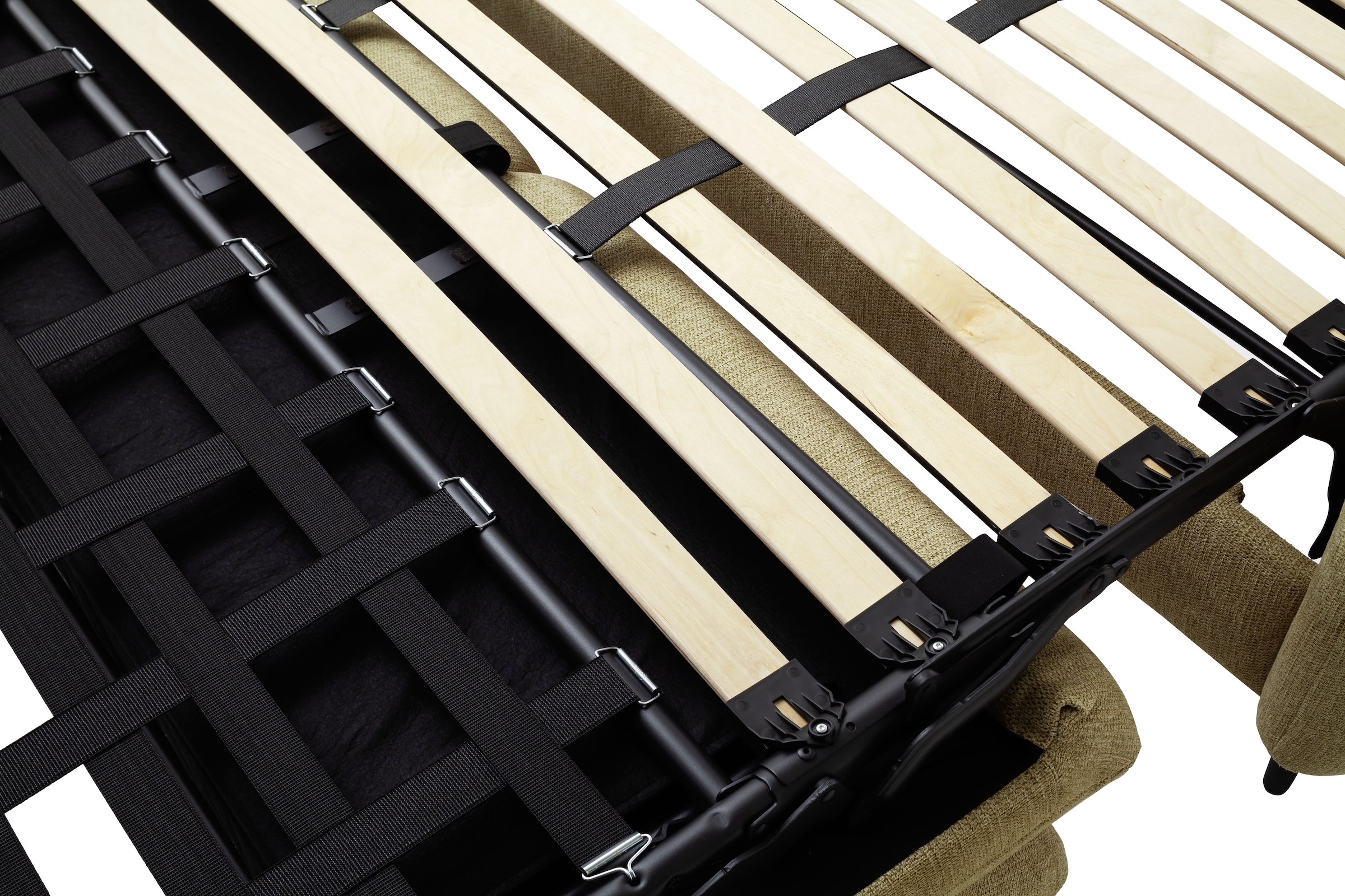 Home affaire Ecksofa »Clevina, L-Form mit Kaltschaummatratze« Längsschläfer mit echter Dauerschläferfunktion & flexibel stellbar