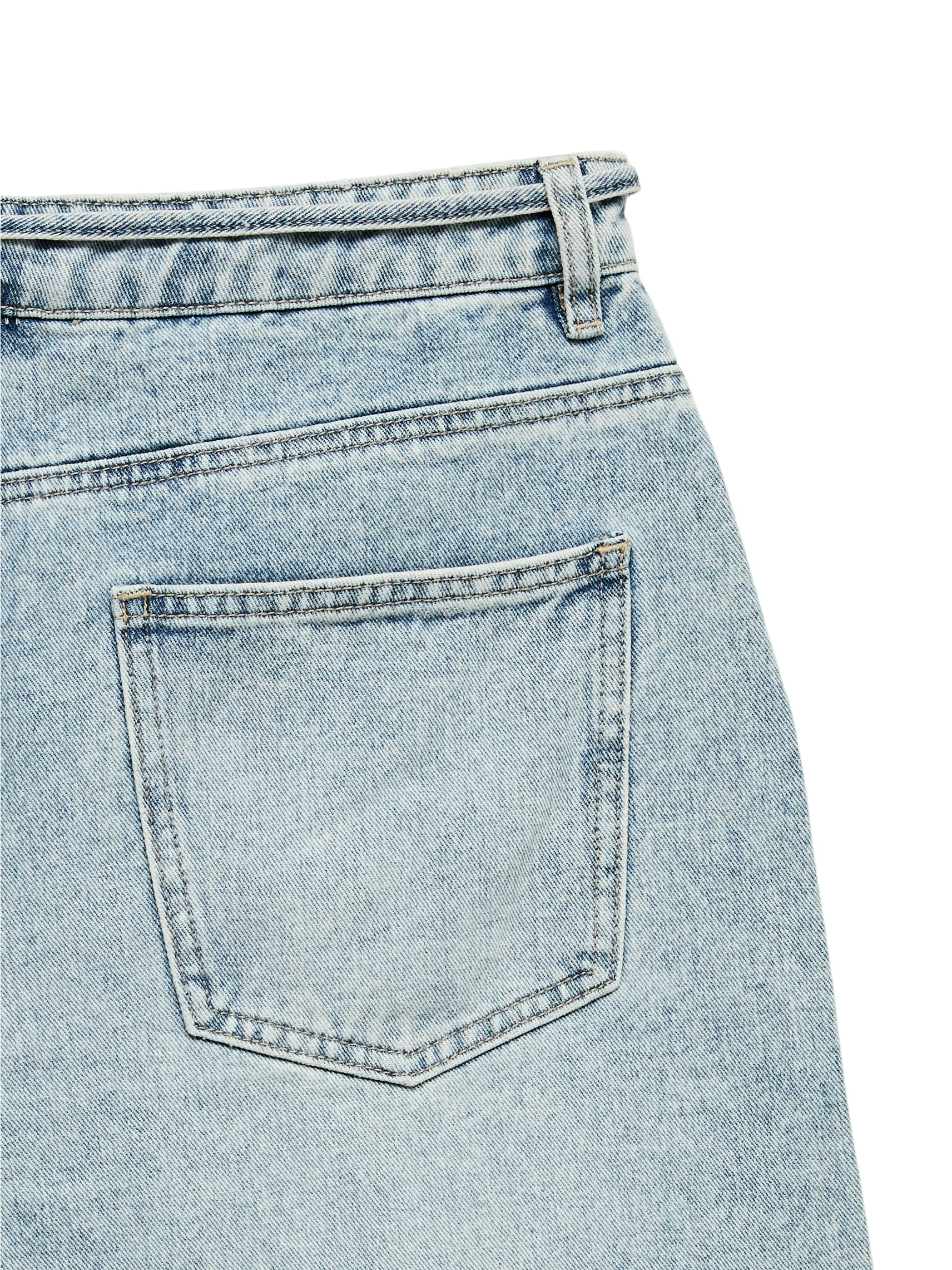 Vero Moda Shorts »VMWIEN MR BELT SHORTS MIX GA NOOS«  Baumwollmischung, relaxed fit