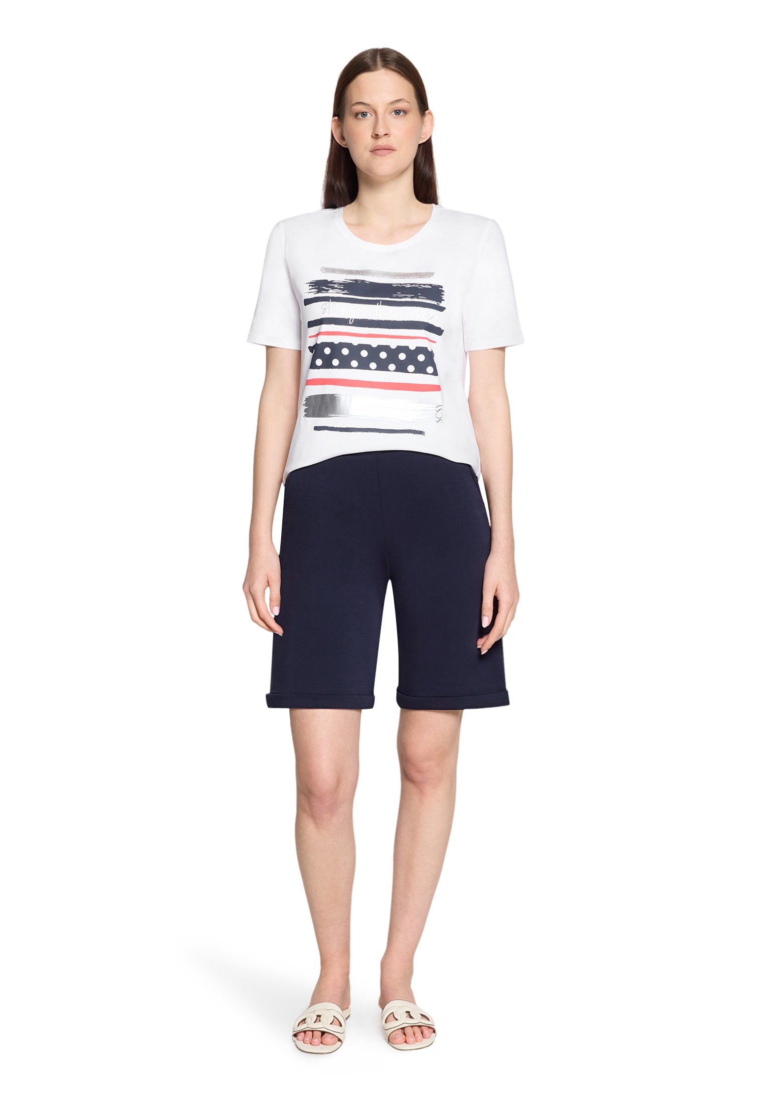 Betty Barclay Rundhalsshirt »Basic Shirt mit Aufdruck«
