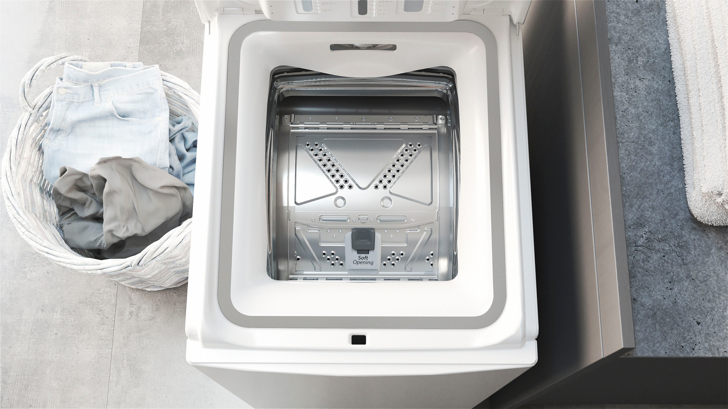 BAUKNECHT Waschmaschine Toplader »WMT Eco Star 6524 Di N«, 6,5 kg, 1200 U/min