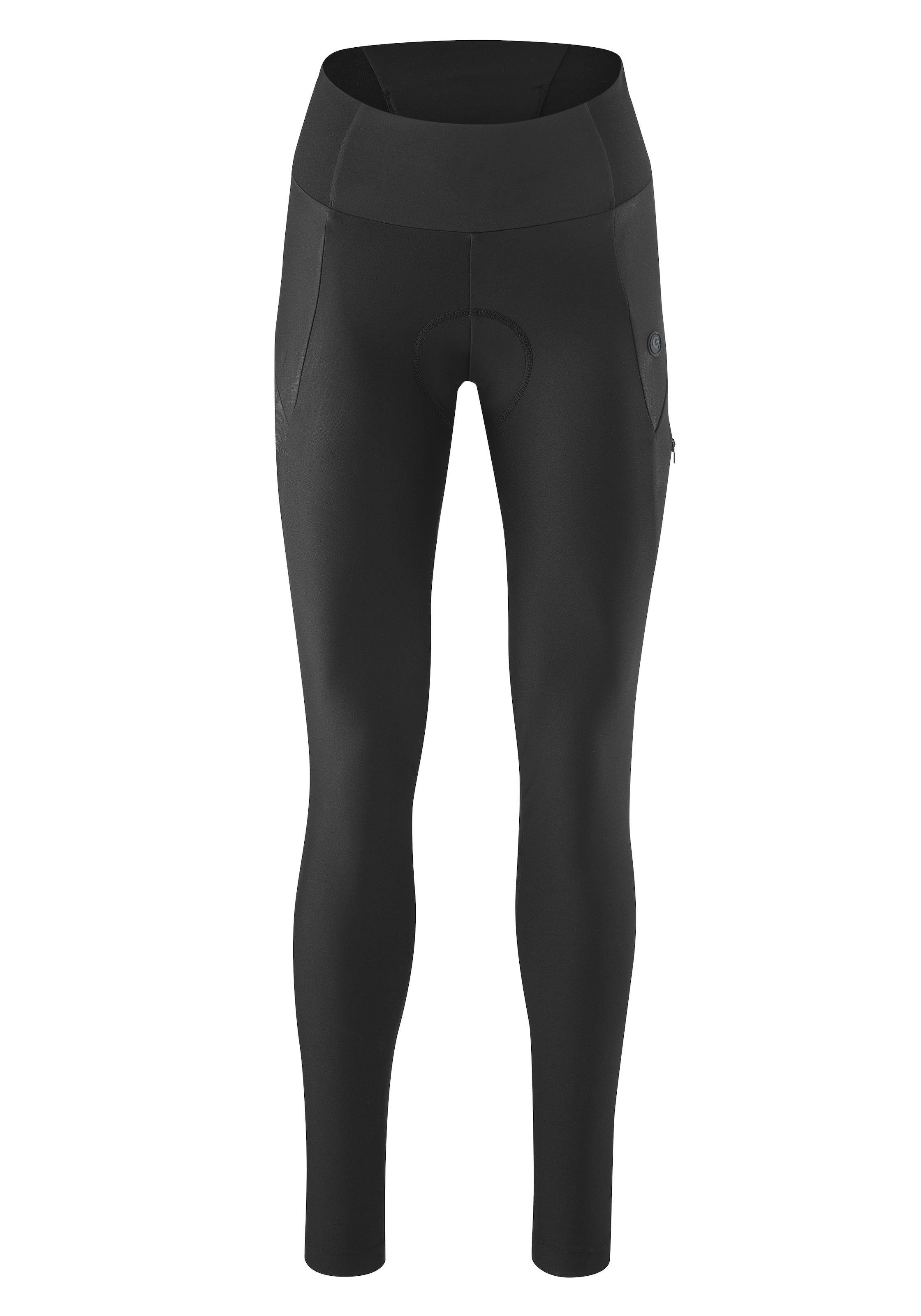 Gonso Fahrradhose »Essential Tight Cargo SC W«, Damen Radhose lang mit Sitzpolster, Radlerhose mit Taschen, Tight Fit