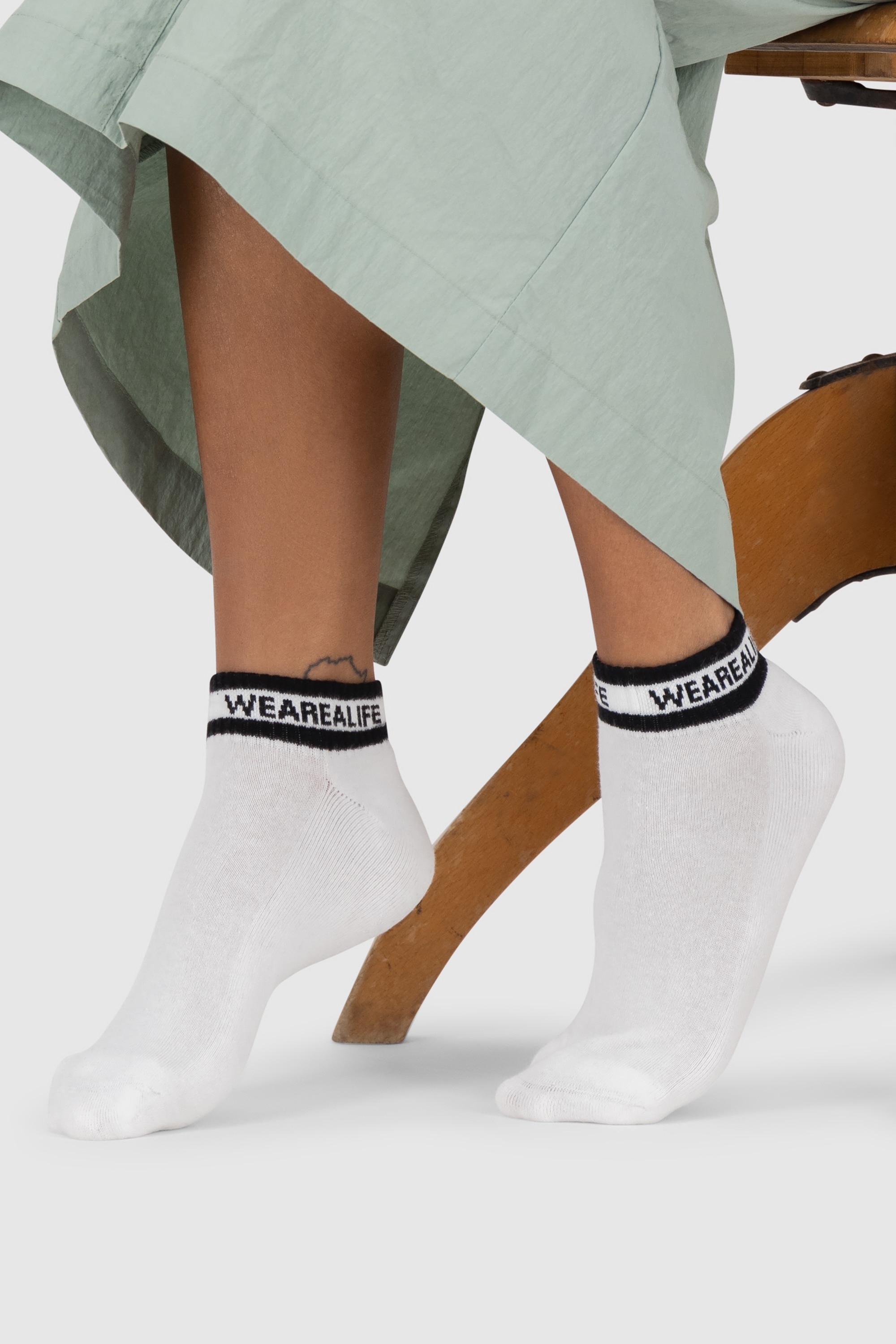 Alife & Kickin Sneakersocken kurze sportliche Socken mit Steifen, aus Baumwolle mit weichem Bund
