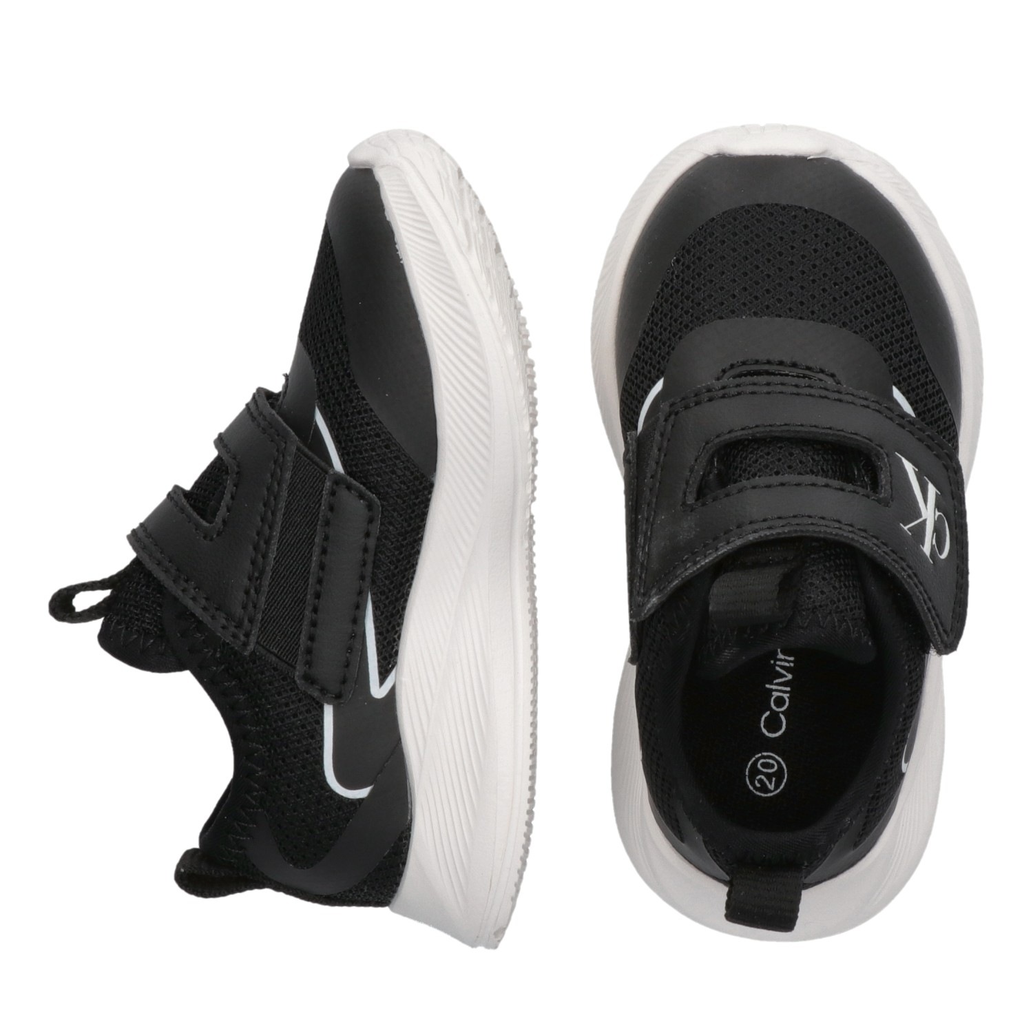 Calvin Klein Jeans Sneaker, Chunky Sneaker, Klettschuh, Freizeitschuh mit Logo verziert