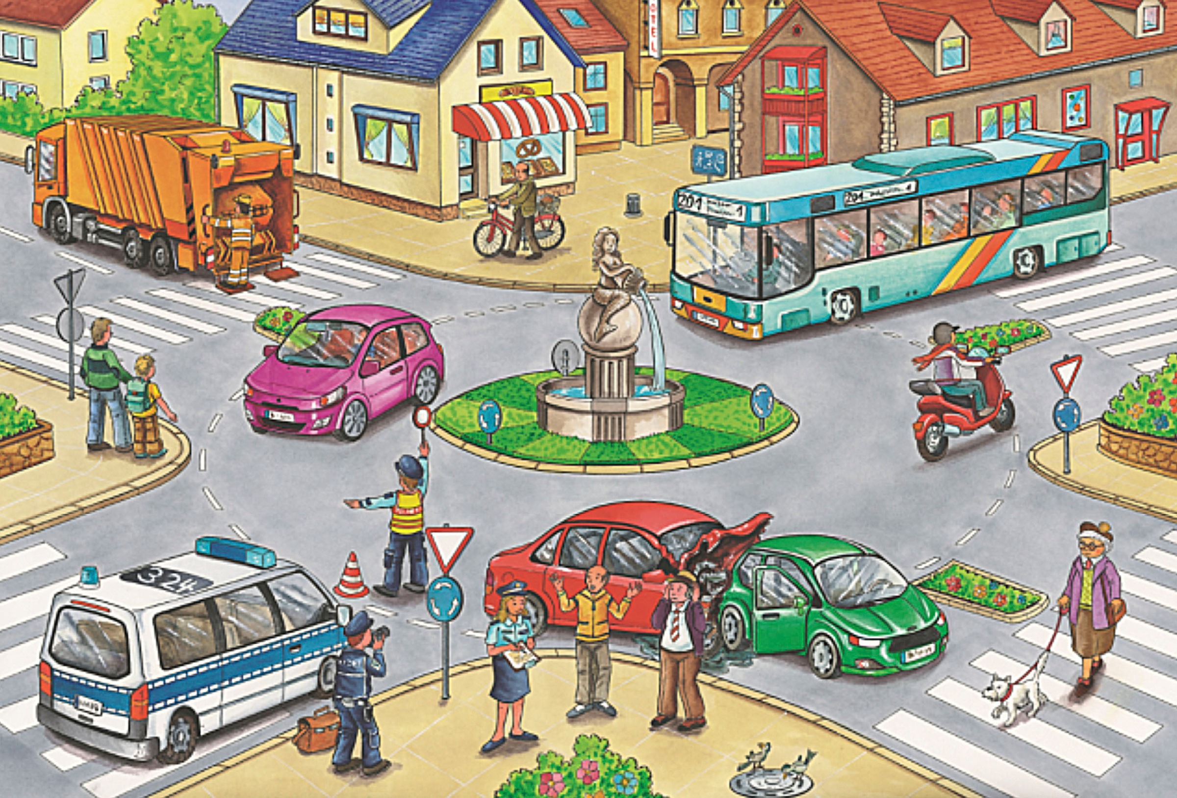 Schmidt Spiele Puzzle »Verkehrsmittel Puzzle-Box«, (148 tlg.)