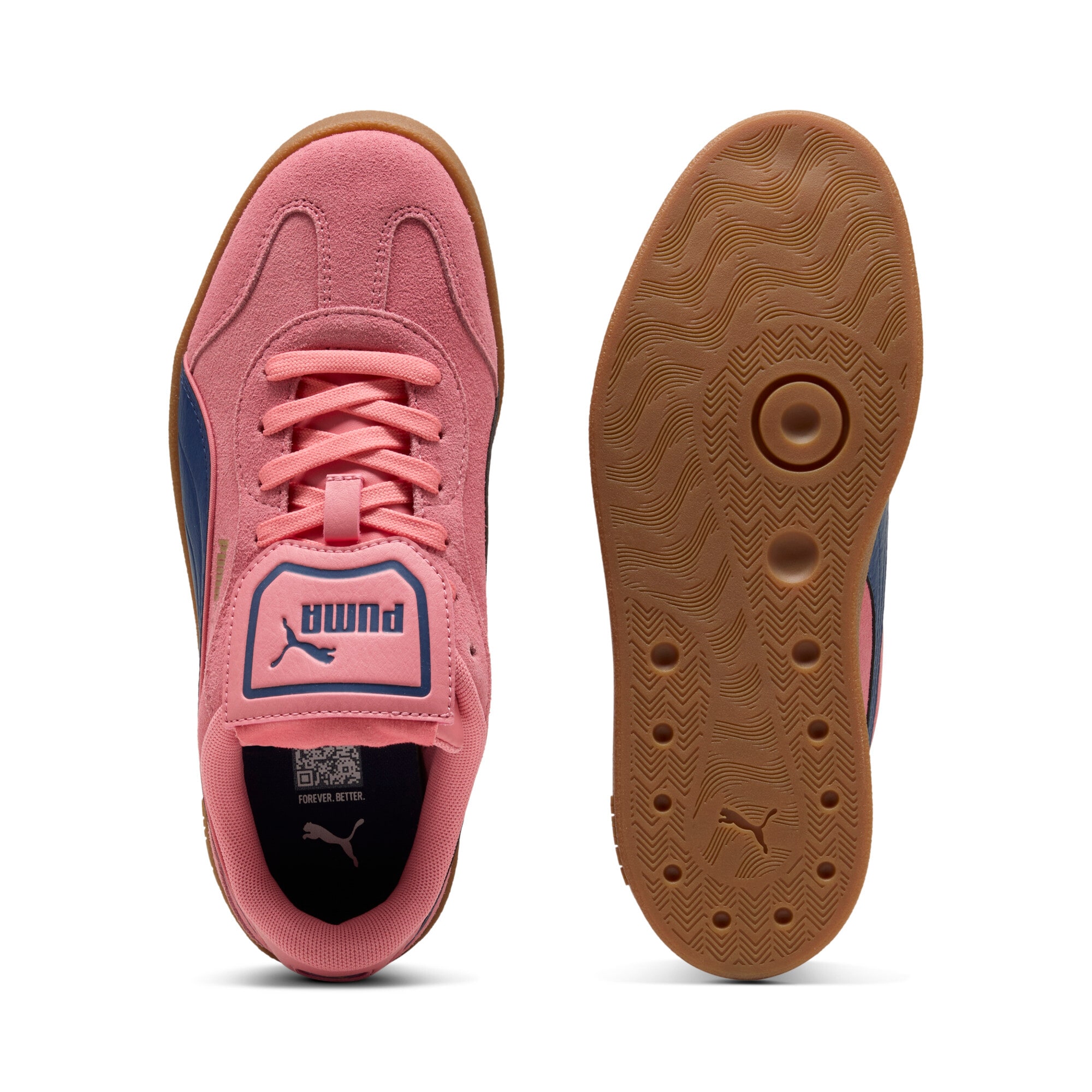 PUMA Sneaker »CLUB AZURA SD«  aus Leder, mit Textil-Innenmaterial, mit Schnürung