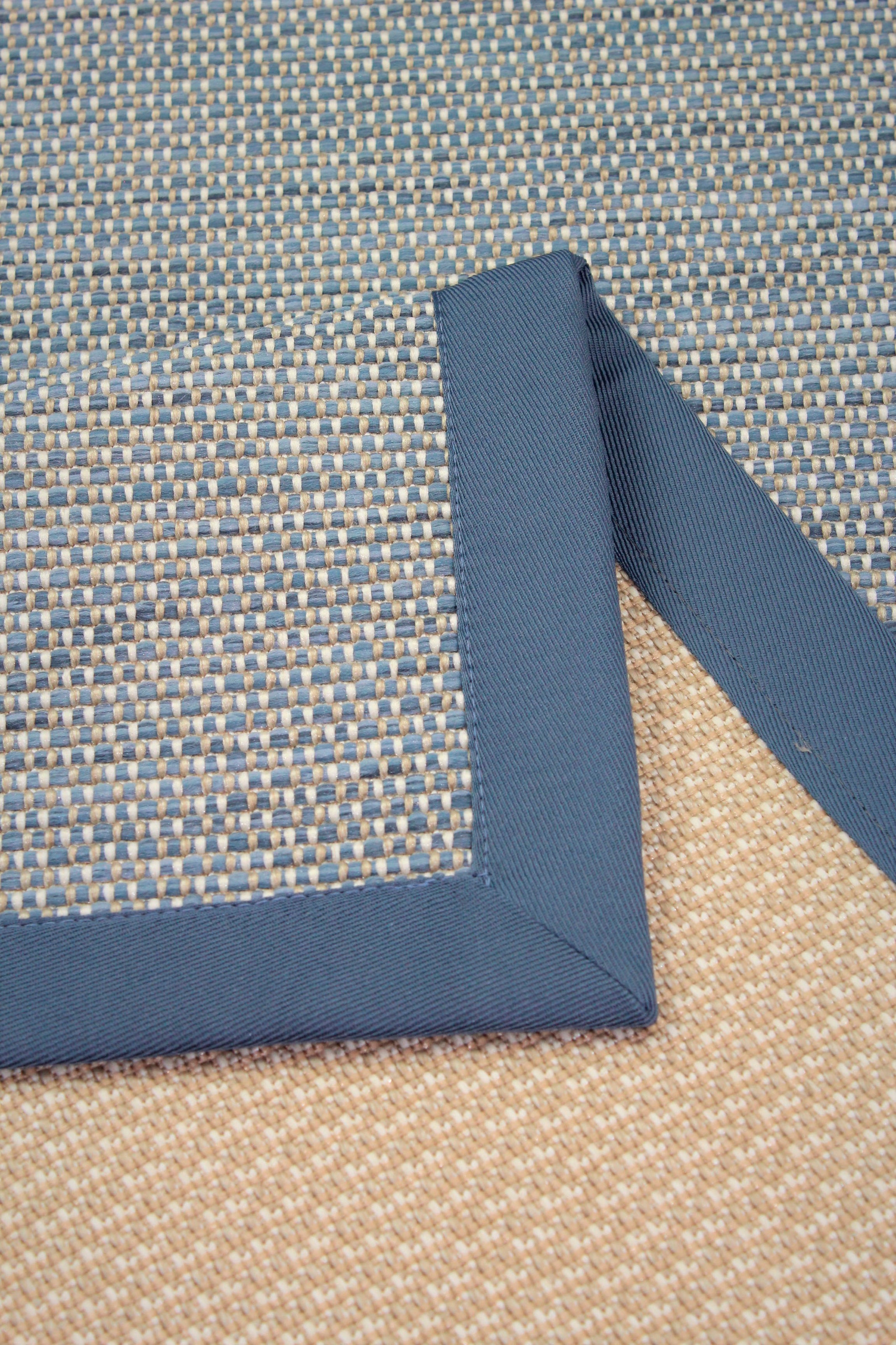 Dekowe Teppich »Naturino Color«, rechteckig, 7 mm Höhe, Flachgewebe, Sisal-Optik, mit Bordüre, In- und Outdoor geeignet