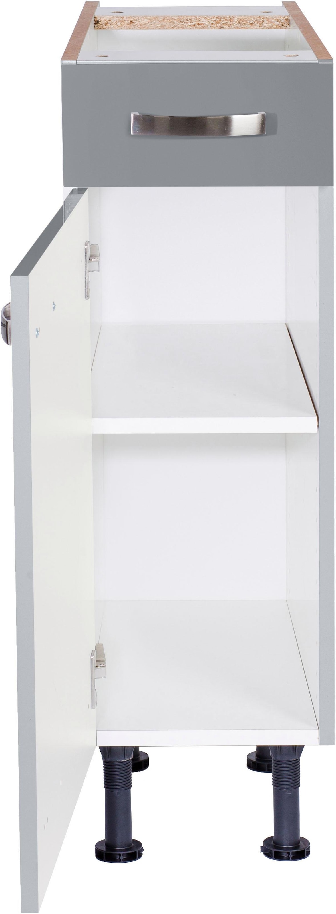 KOCHSTATION Unterschrank »KS-Cara«, Breite 30 cm, mit Vollauszug und Soft-Close-Funktion