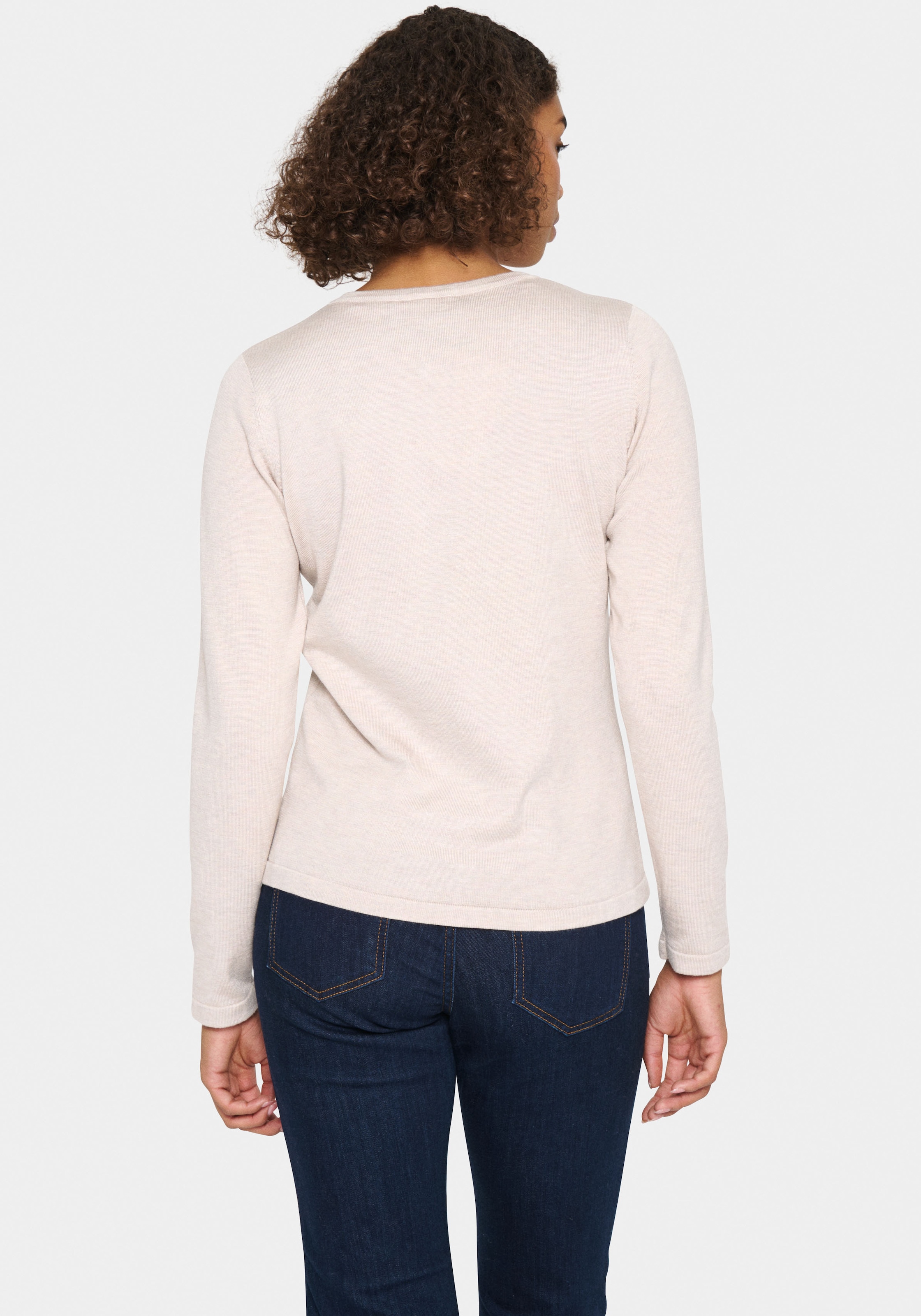 Saint Tropez Strickjacke »JemmaSZ Cardigan«, mit Zierknöpfen